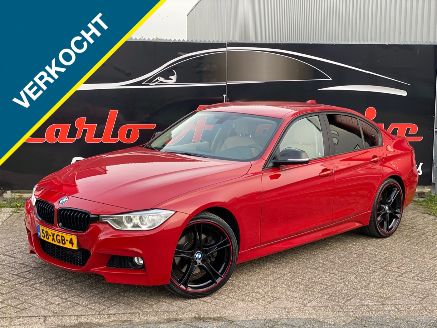BMW 3er Reihe 328i EXE 245PK! *M-Sport* Aut/Leer/Xenon NAP! 2012 - voorkant