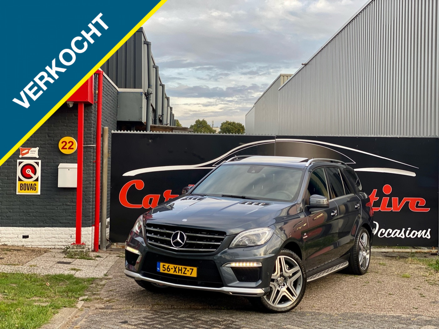 Mercedes-Benz ML 63 AMG 63 AMG 525PK! Dak/HarmanK/3xTV/Stoelkoel VOL! 2012 - voorkant