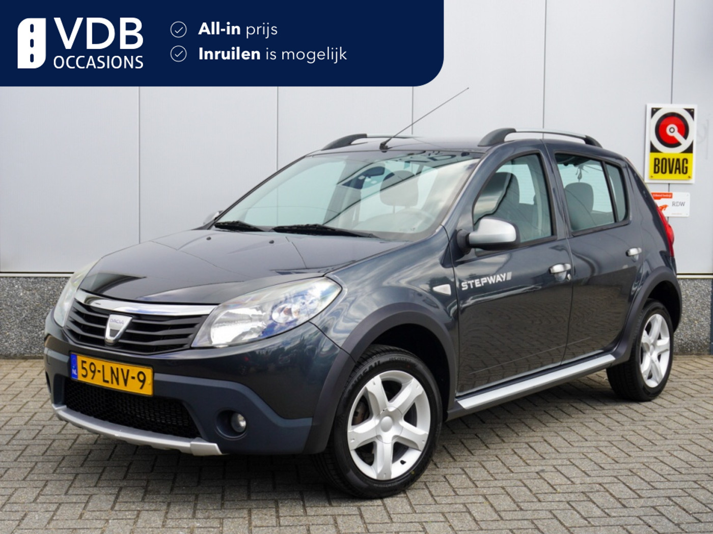 Dacia Sandero 1.6 Stepway Trekhaak | NAP | Airco 2010 - voorkant