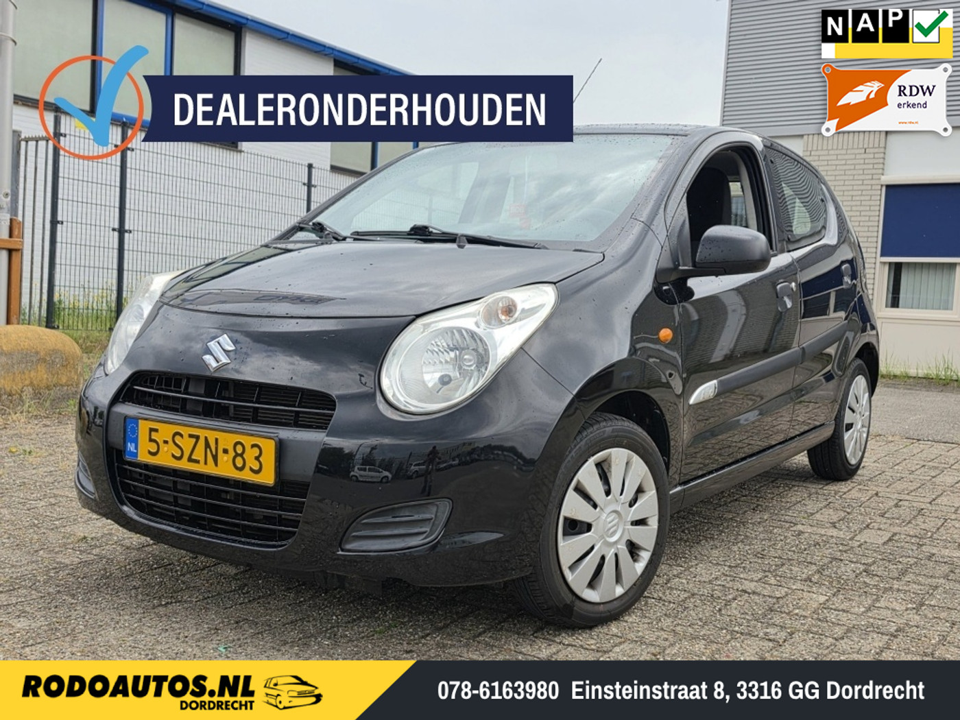 Suzuki Alto 1.0 Comfort EASSS Airco/Dealer 48dkm ✅ 2014 - voorkant