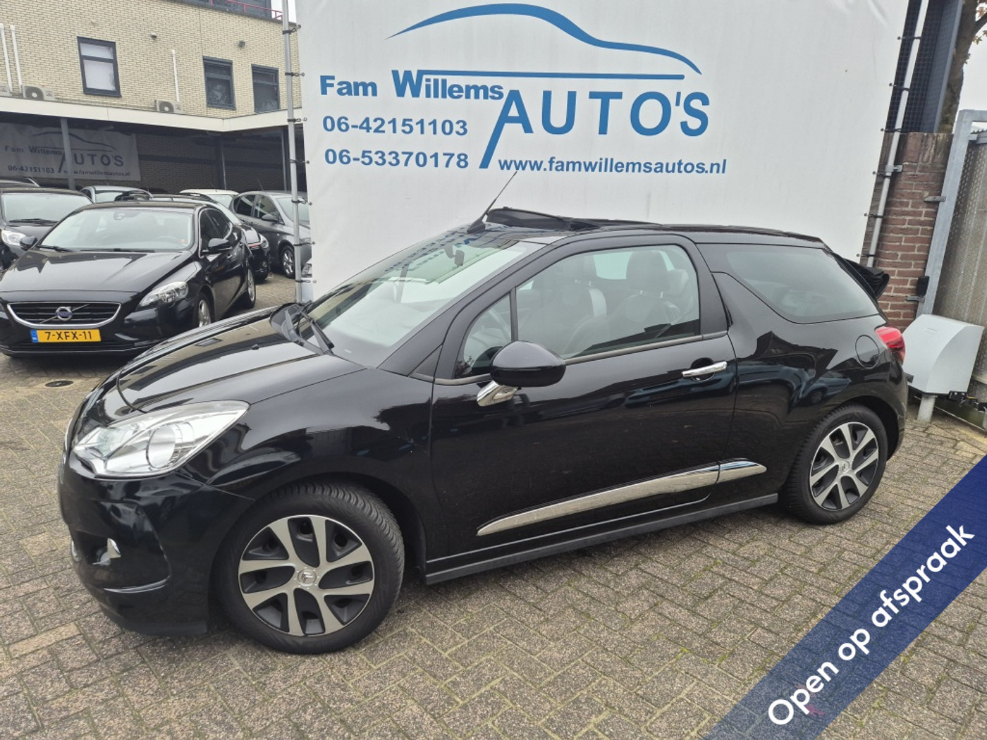 Citroen Ds3 Cabrio 1.2 VTi So Chic Cabrio 2014 - voorkant