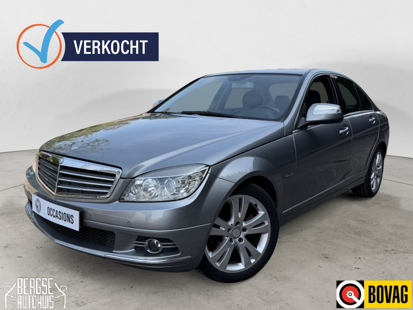 Mercedes-Benz C 180 Kompressor 180 K Avantgarde Navi Cruise Pdc Lmv Aut 2009 - voorkant