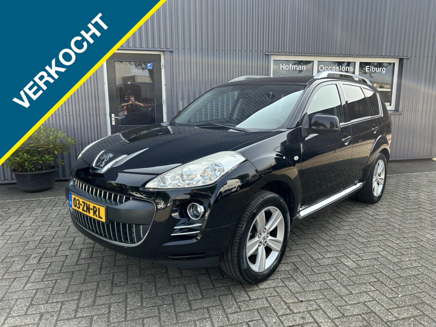 Peugeot 4007 2.4 AUT GT 7PERS 4X4 Airco PDC Nieuwe APK! 2008 - voorkant