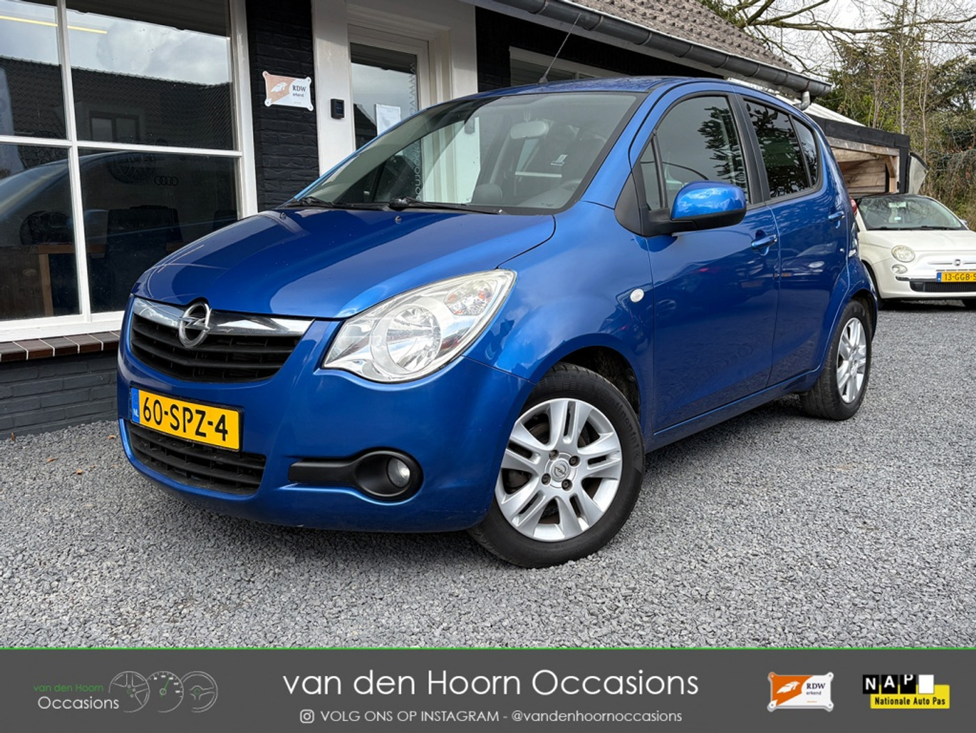 Opel Agila 1.0 AIRCO | NW APK | 5DRS | 98000KM | NAP | VELGEN 2011 - voorkant
