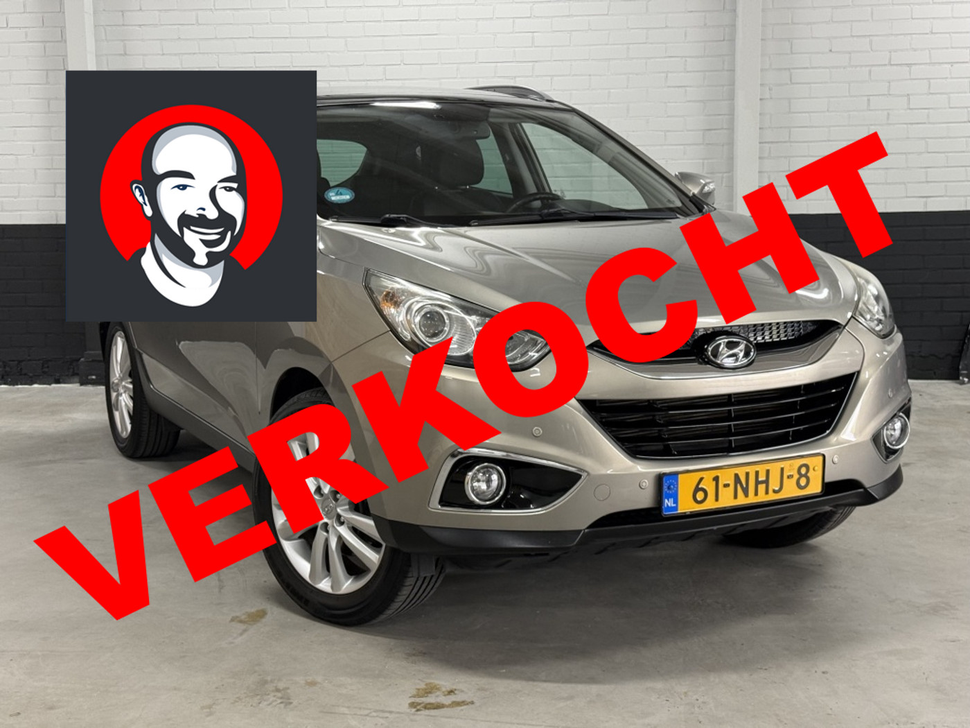 Hyundai Ix35 2.0i i-Catcher Keyless, Camera, Trekhaak, Stoel en Bankverwarmin 2011 - voorkant