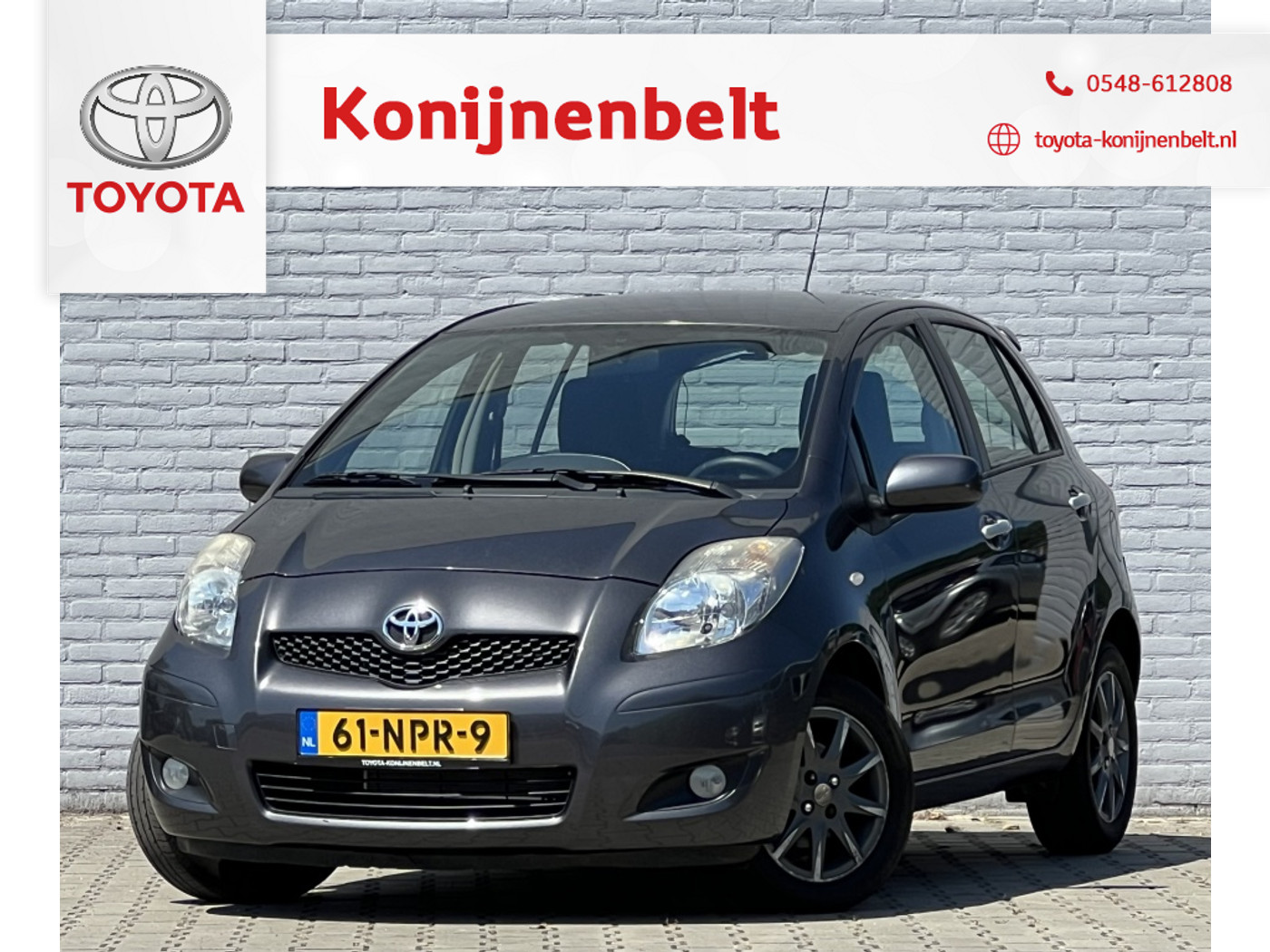 Toyota Toyota Yaris 1.3 VVTi Aspiration clima 2010 - voorkant