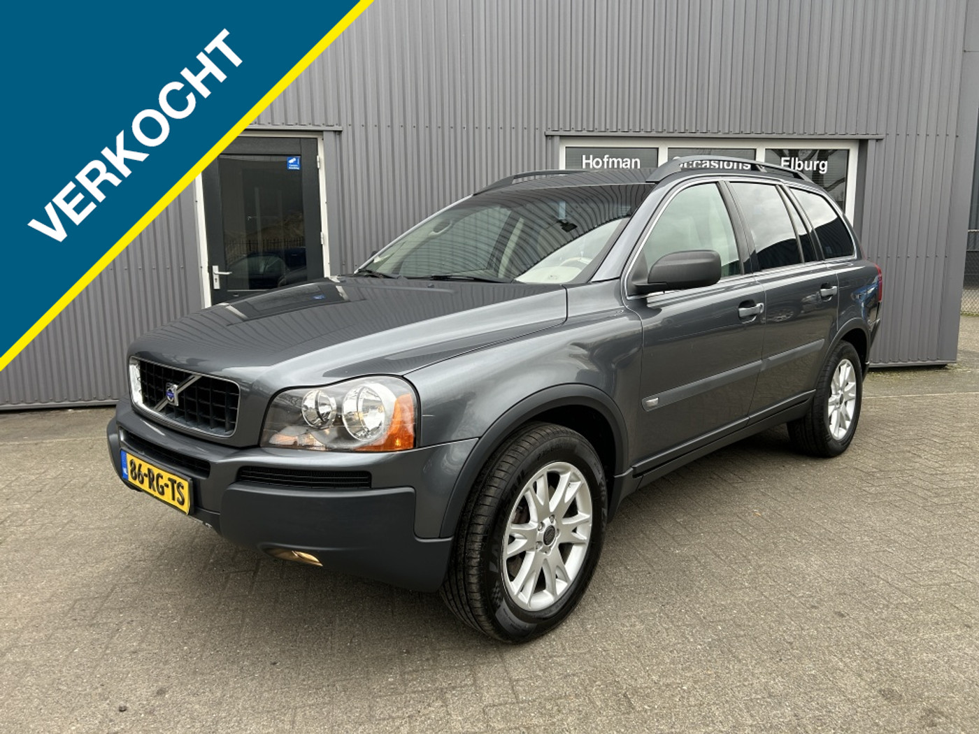 Volvo Xc90 2.4 D5 AUT 7Pers Exclusive Airco Leer APK! 2005 - voorkant