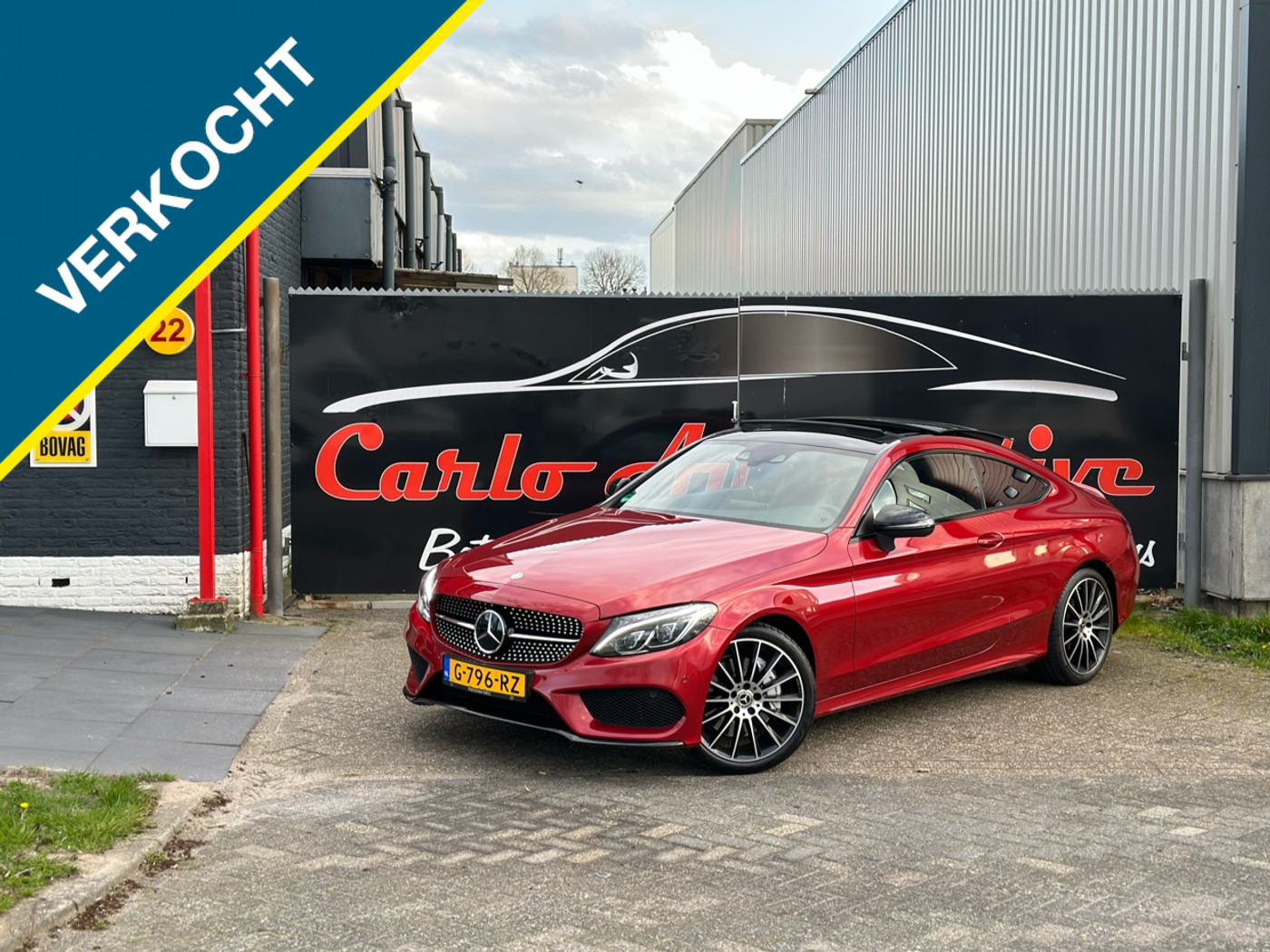 Mercedes-Benz C 250 250 Prestige 9G Aut/Pano/Night/Distronic VOL! 2016 - voorkant