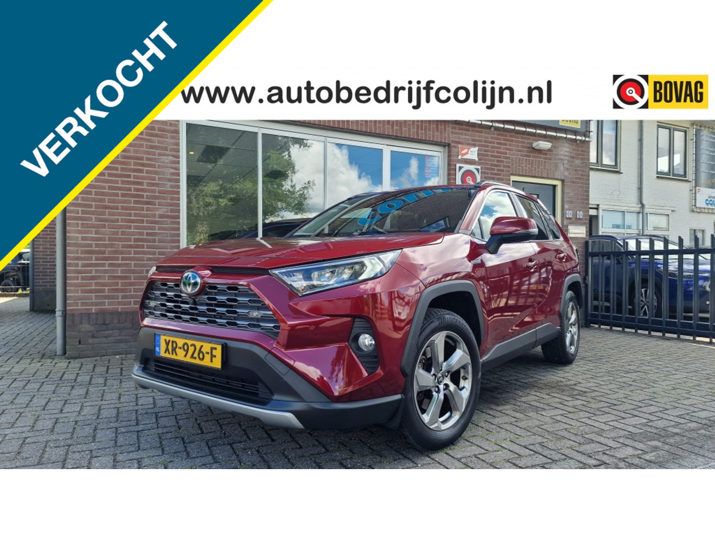 Toyota Toyota Rav4 2.5 Hybrid Style, Trekhaak, Electrische achterklep, NL auto 2019 - voorkant
