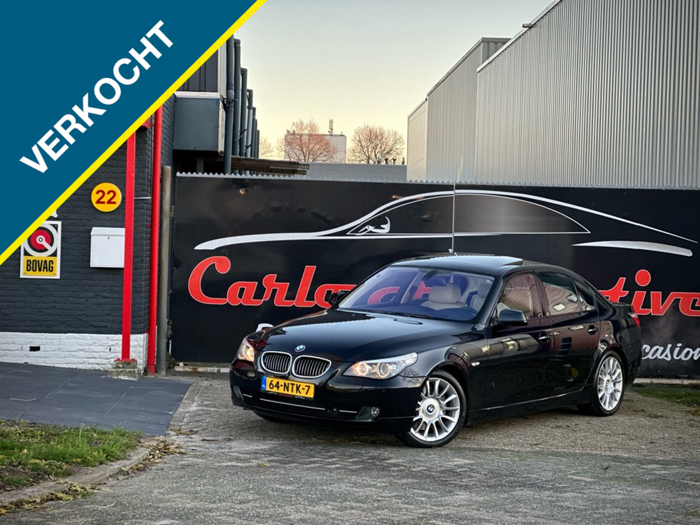 BMW 5er Reihe 550i INDIVIDUAL HEADUP|DAK|NIGHTVIS|SOFTCLOSEVOL! 2009 - voorkant