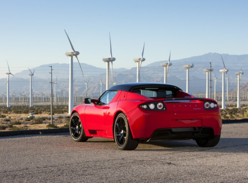 Foto van Tesla Roadster