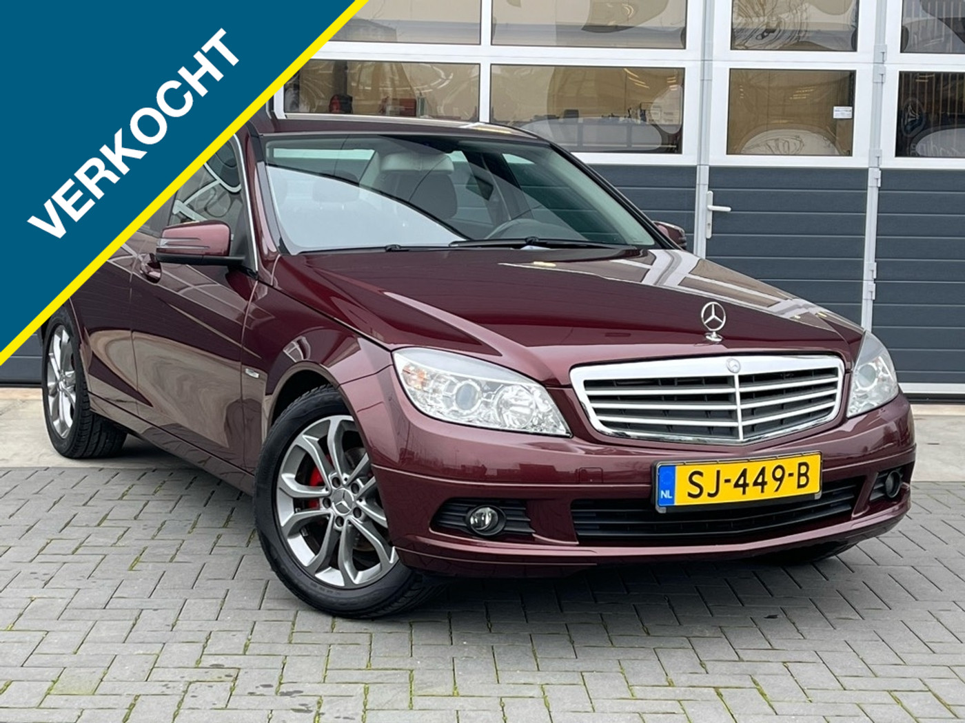 Mercedes-Benz C 180 Kompressor 180 K BlueE. Eleg. 2009 - voorkant
