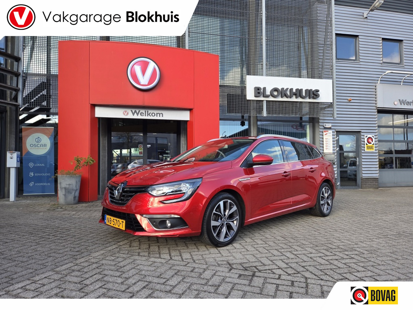 Renault Megane 132pk TCe Bose | Navi | Camera | Trekhaak | 1700kg trekgewicht 2017 - voorkant