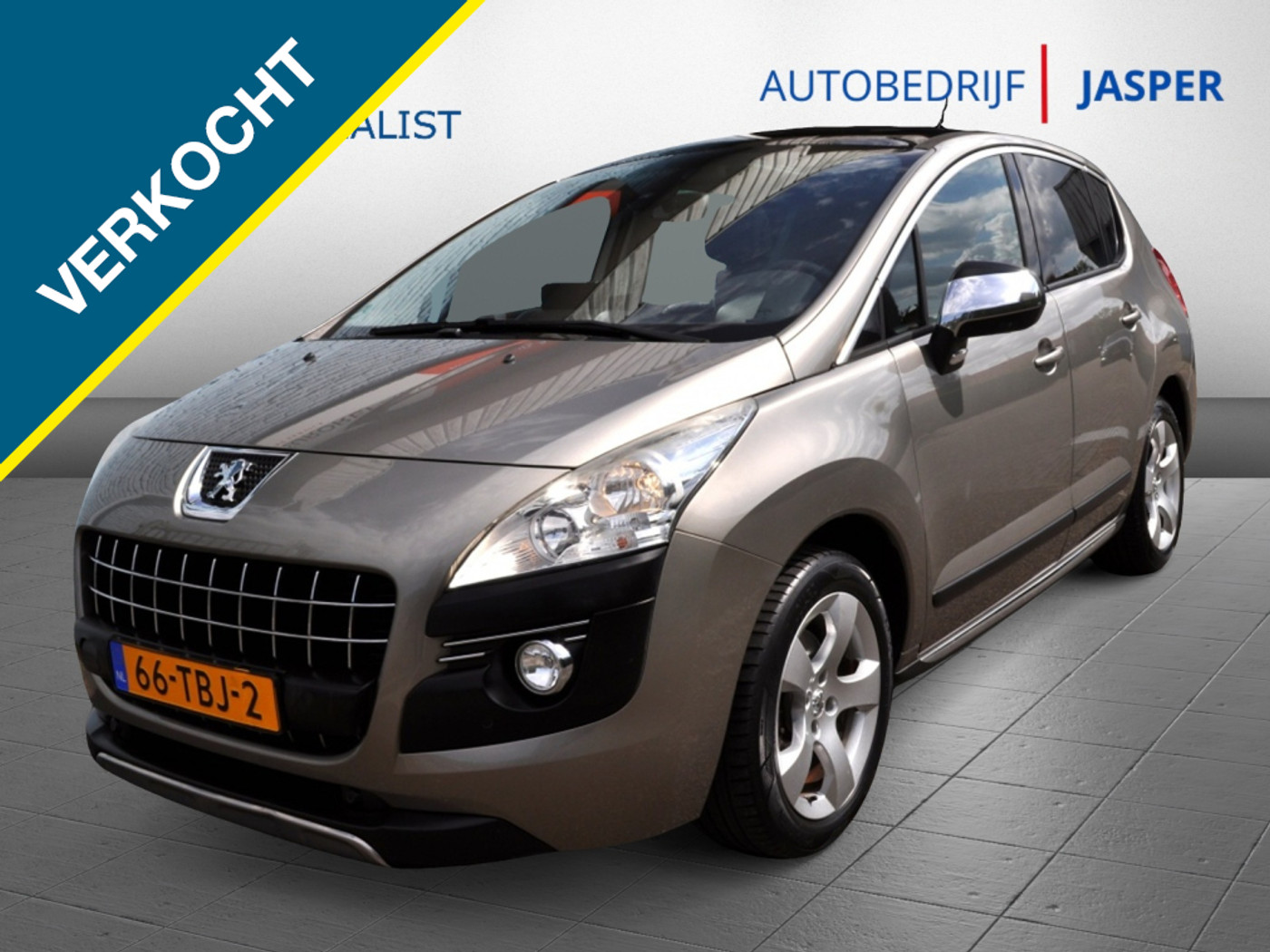 Peugeot 3008 1.6 B.Lease Exec trh Nav Pano 2012 - voorkant