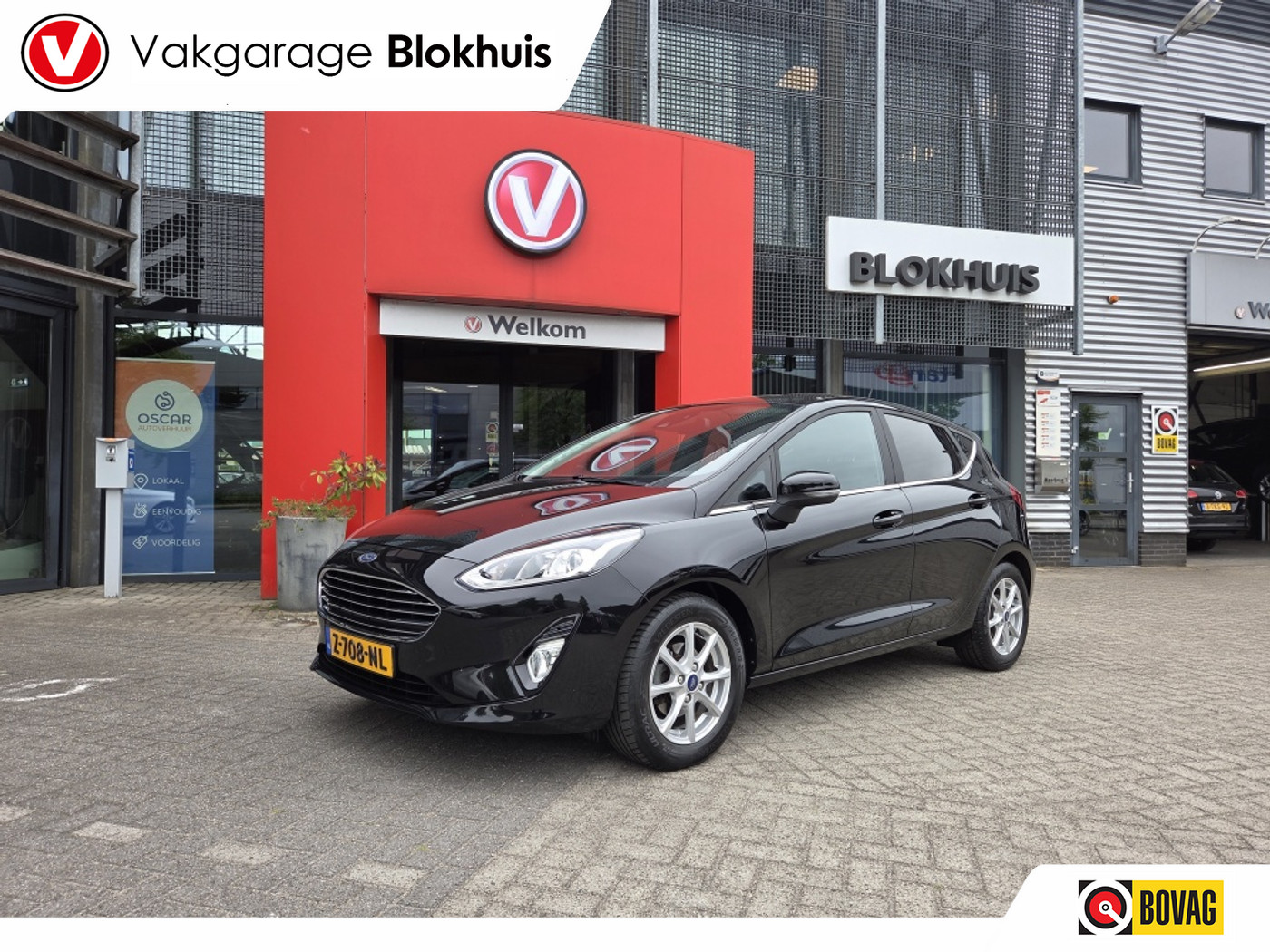 Ford Fiesta 1.0 5D 95pk Titanium | Climate | Carplay | Stoelverw. 2021 - voorkant
