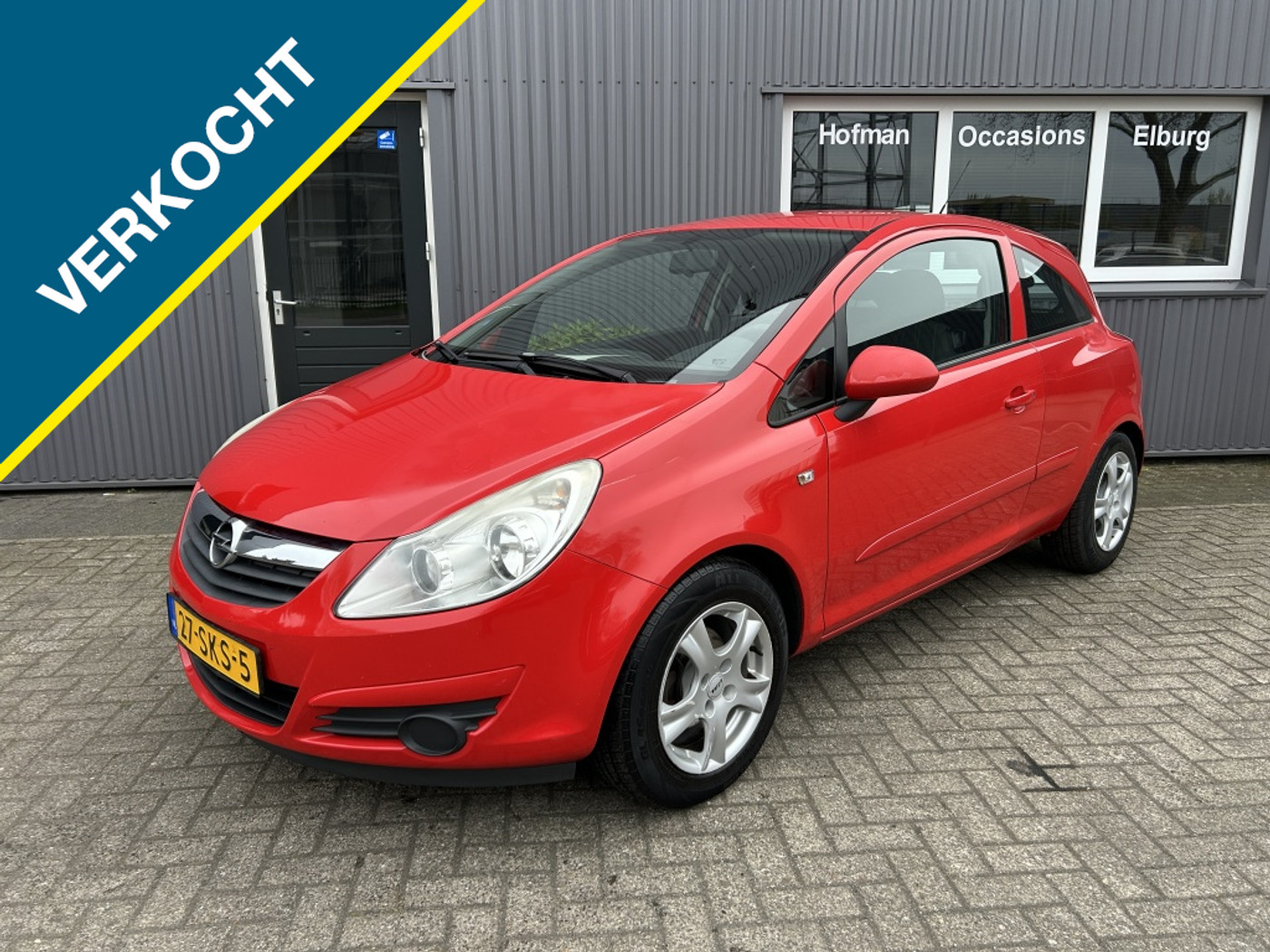 Opel Corsa 1.2-16V Automaat Airco APK! 2007 - voorkant