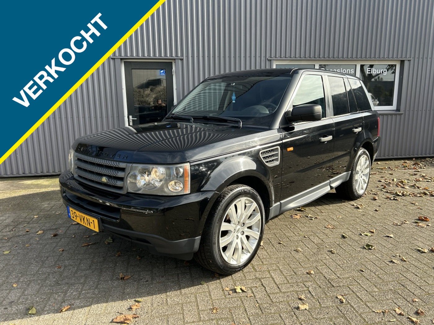 Land Rover Range Rover Sport 2.7 TD V6 Luchtv Cruise NAP Grijs kenteken! 2007 - voorkant