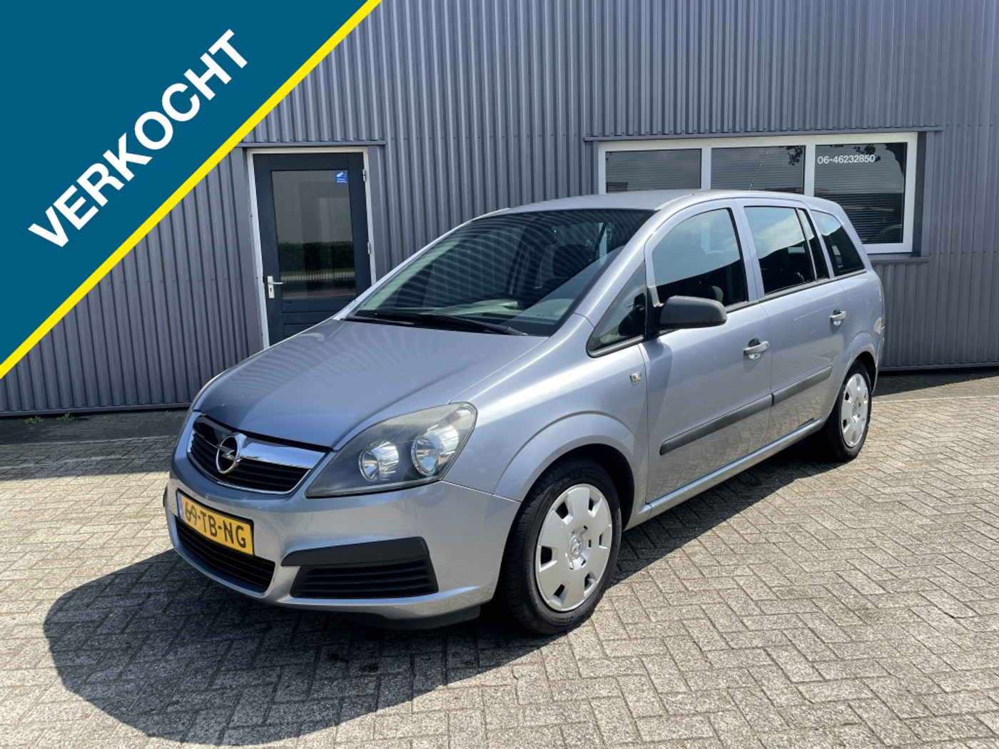 Opel Zafira 1.6 Business 7Pers NAP Airco APK! 2006 - voorkant