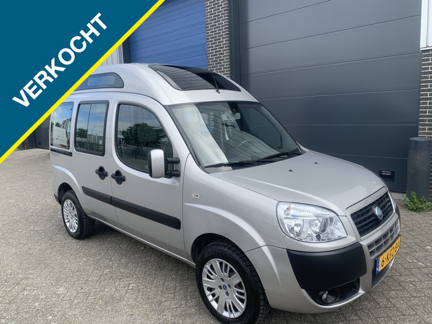 Fiat Fiat Doblo 1.4 Malibu ROLSTOELAUTO 2007 - voorkant