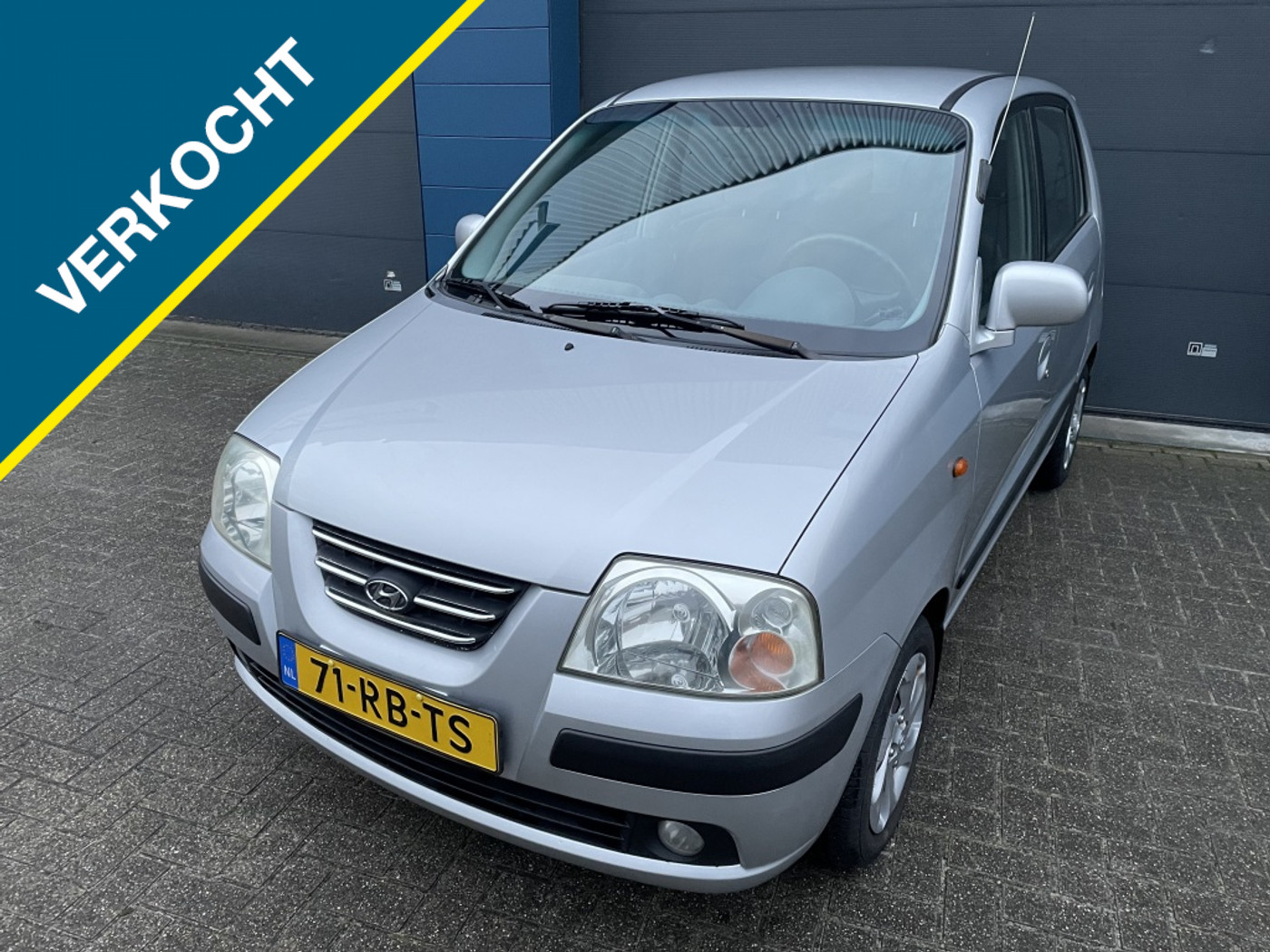 Hyundai Atos-prime 1.1i Dynamic AUTOMAAT Airco Uniek 67.000km!! 2005 - voorkant
