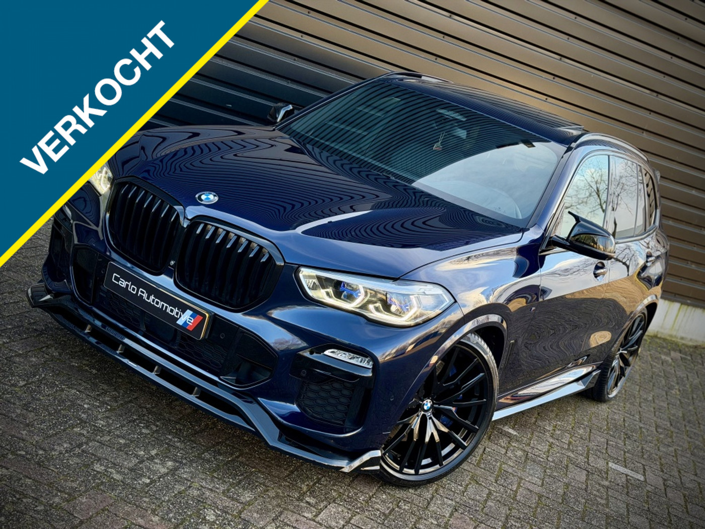 BMW X5 Xdrive40i xDrive40i M-PERF. LASER|PANO|B&W|HUD|360|4WL STURING 2019 - voorkant