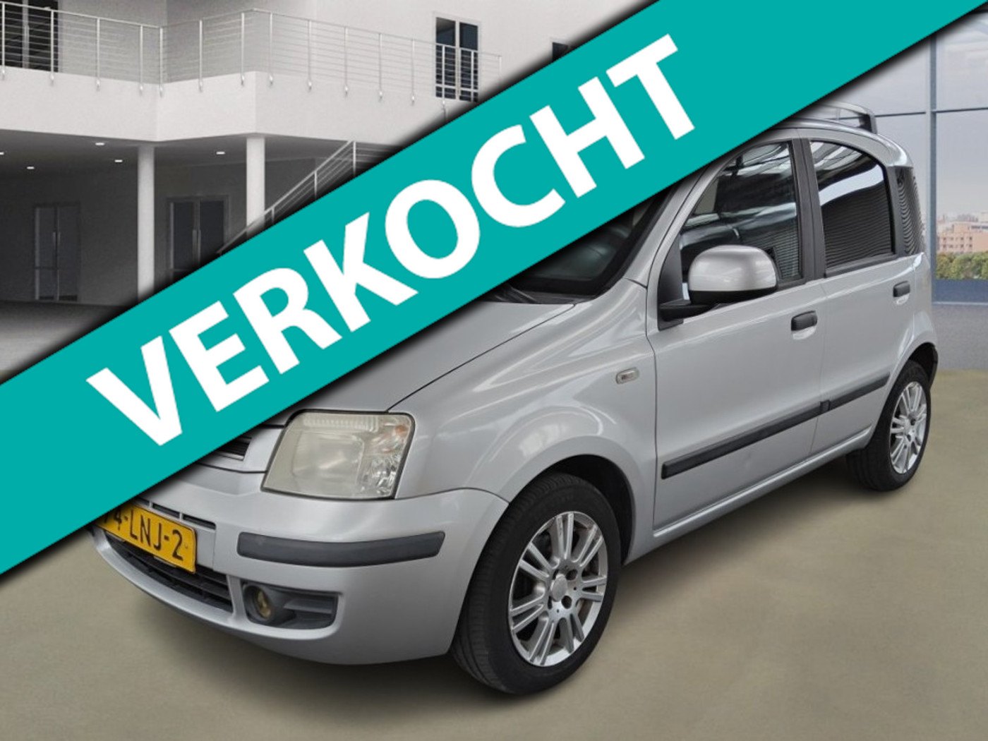 Fiat Fiat Panda 1.2 Emotion 1e Eigenaar NL 62.600 km +NAP NL-auto 2010 - voorkant