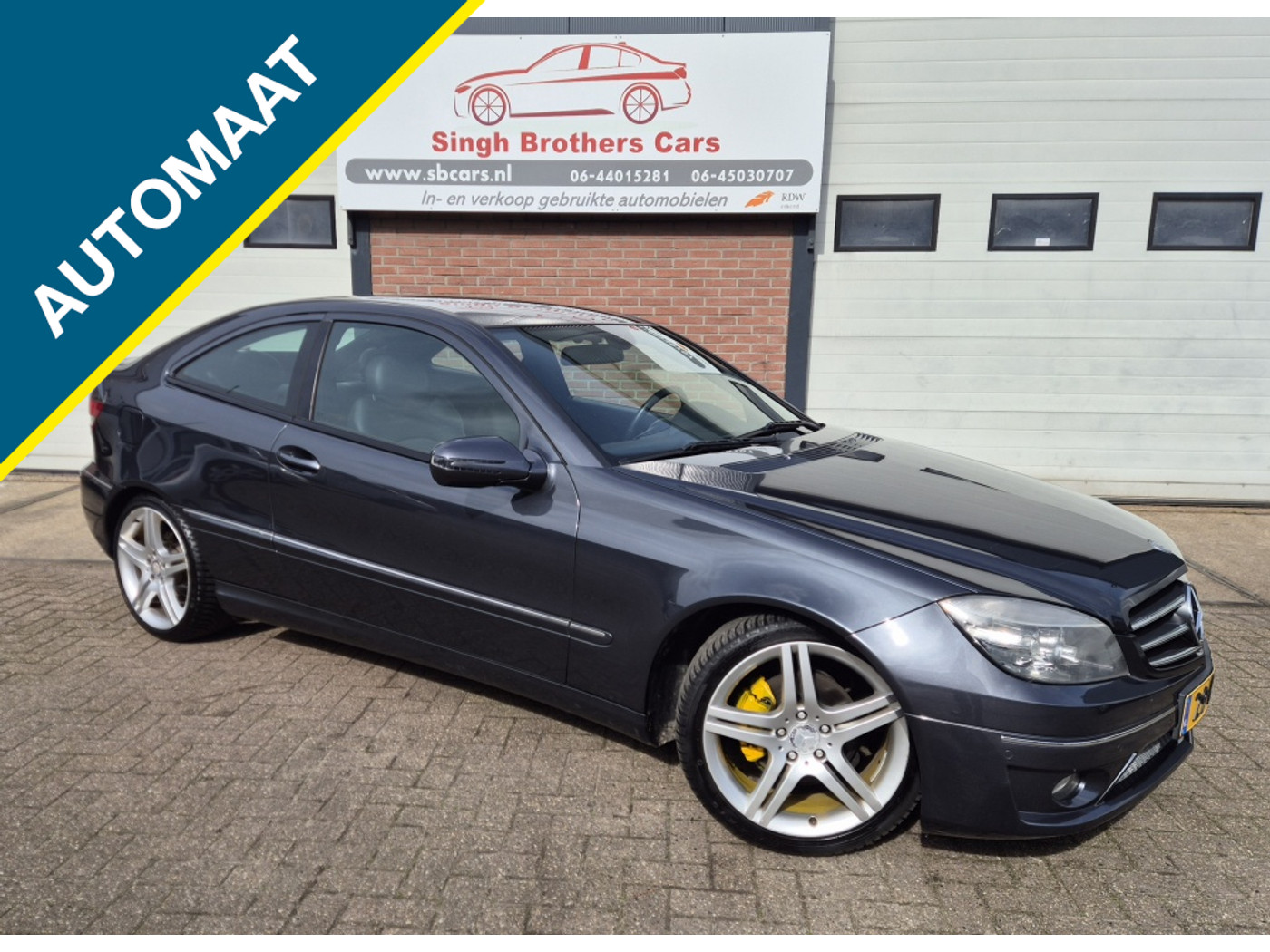 Mercedes-Benz CLC 180 Kompressor 180K. Prestige AUT LEER NAVI INRUIL MOG!! 2009 - voorkant