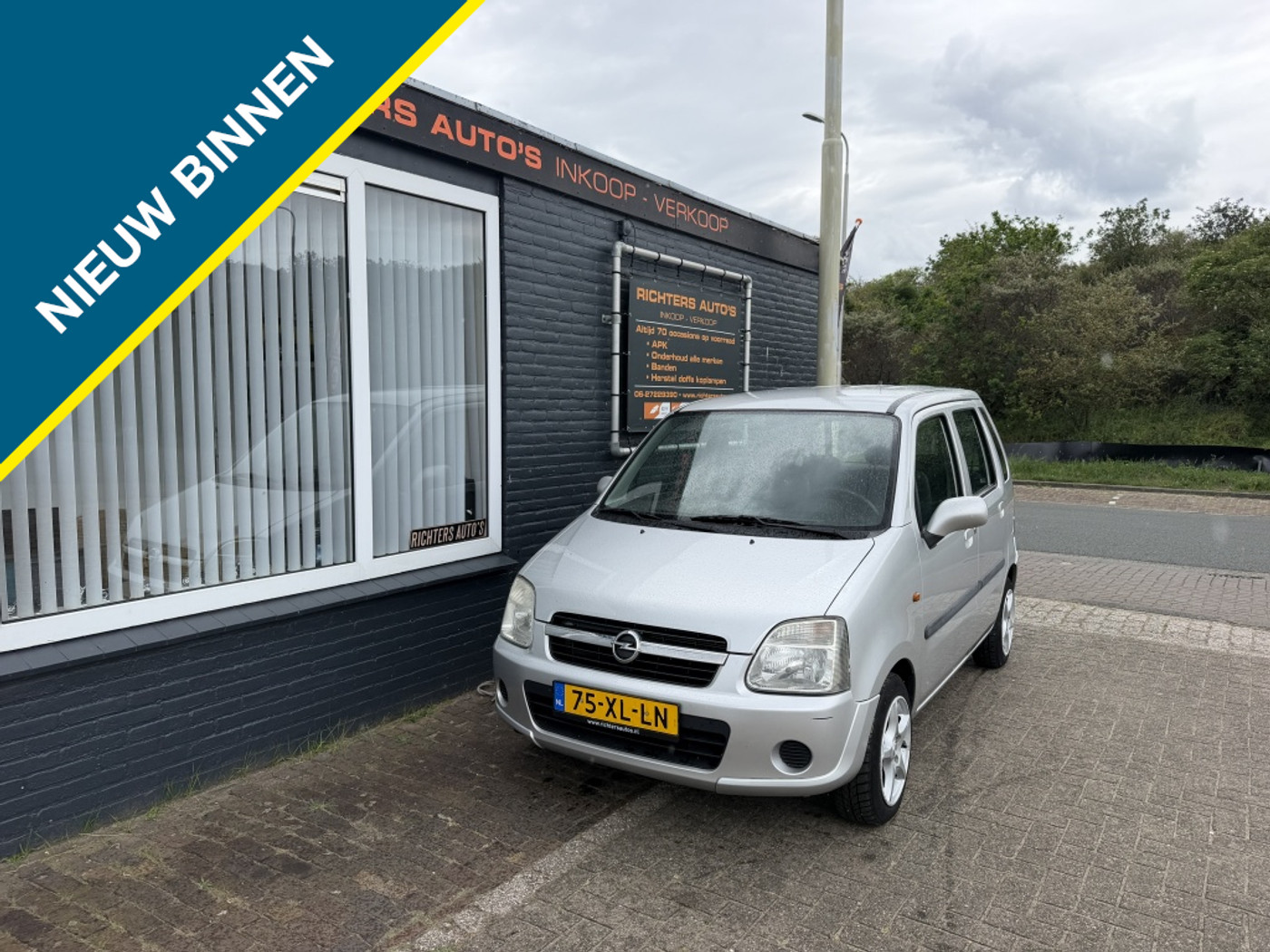 Opel Agila 1.2-16V Flexx cool 2007 - voorkant
