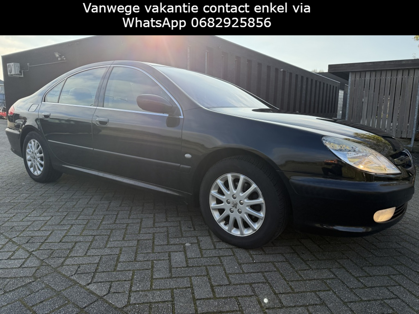 Peugeot 607 2.0-16V Pack 2003 - voorkant