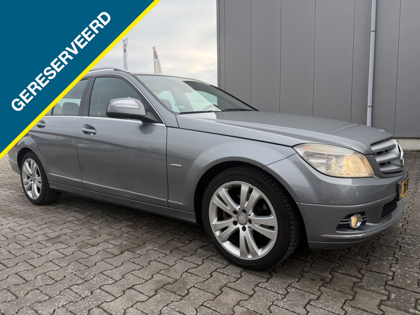 Mercedes-Benz C 200 Kompressor 200 K Avantgarde Navi Clima Cruis enz Apk2-2027 2008 - voorkant