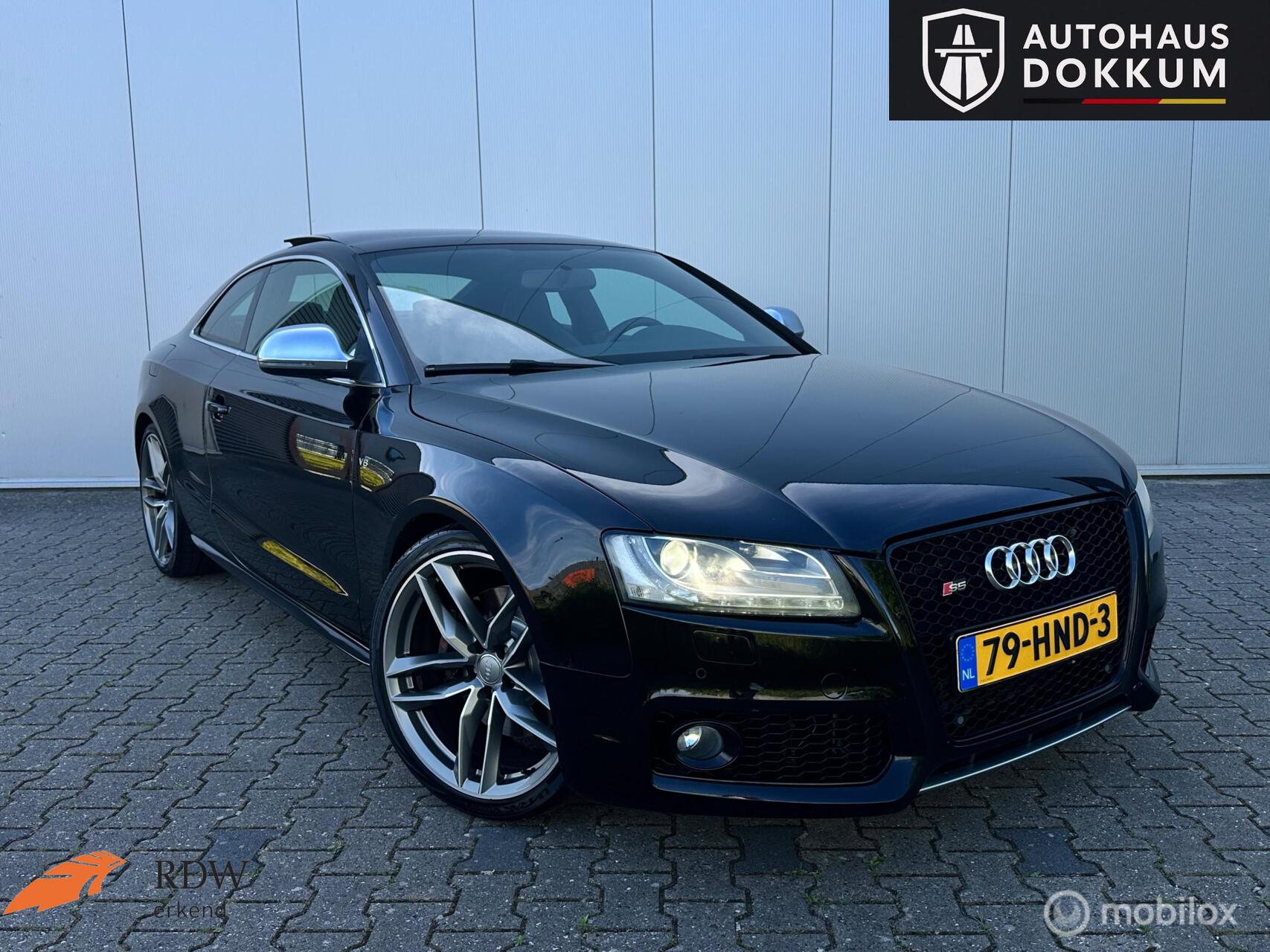 Audi Audi S5 4.2 FSI V8 Quattro / B&O / Schaalstoelen / Automaat 2008 - voorkant