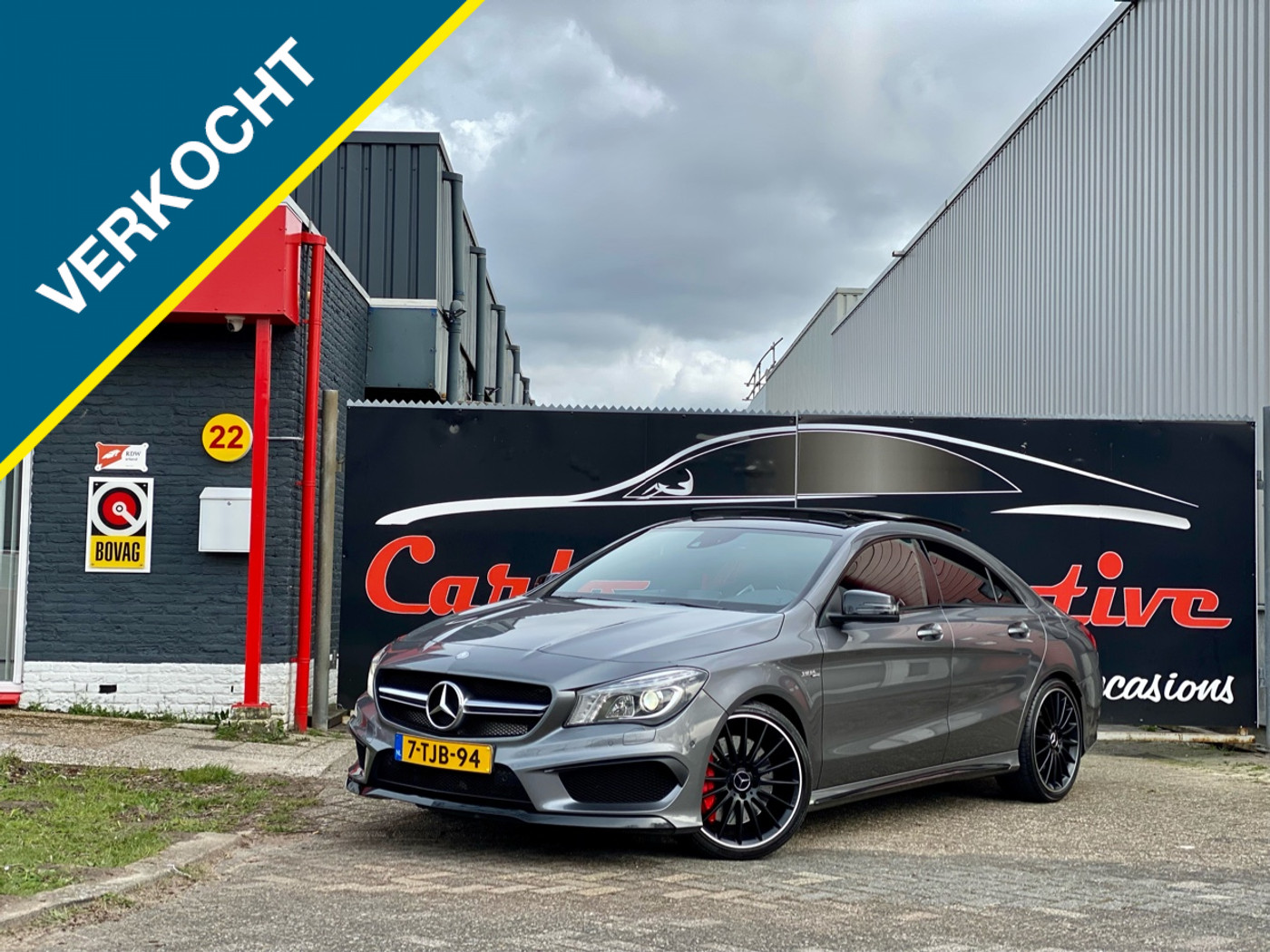 Mercedes-Benz Cla 45 AMG 4Matic 45 AMG 4M PANO|SCHAALSTOELEN|HK|MEMORY 2014 - voorkant
