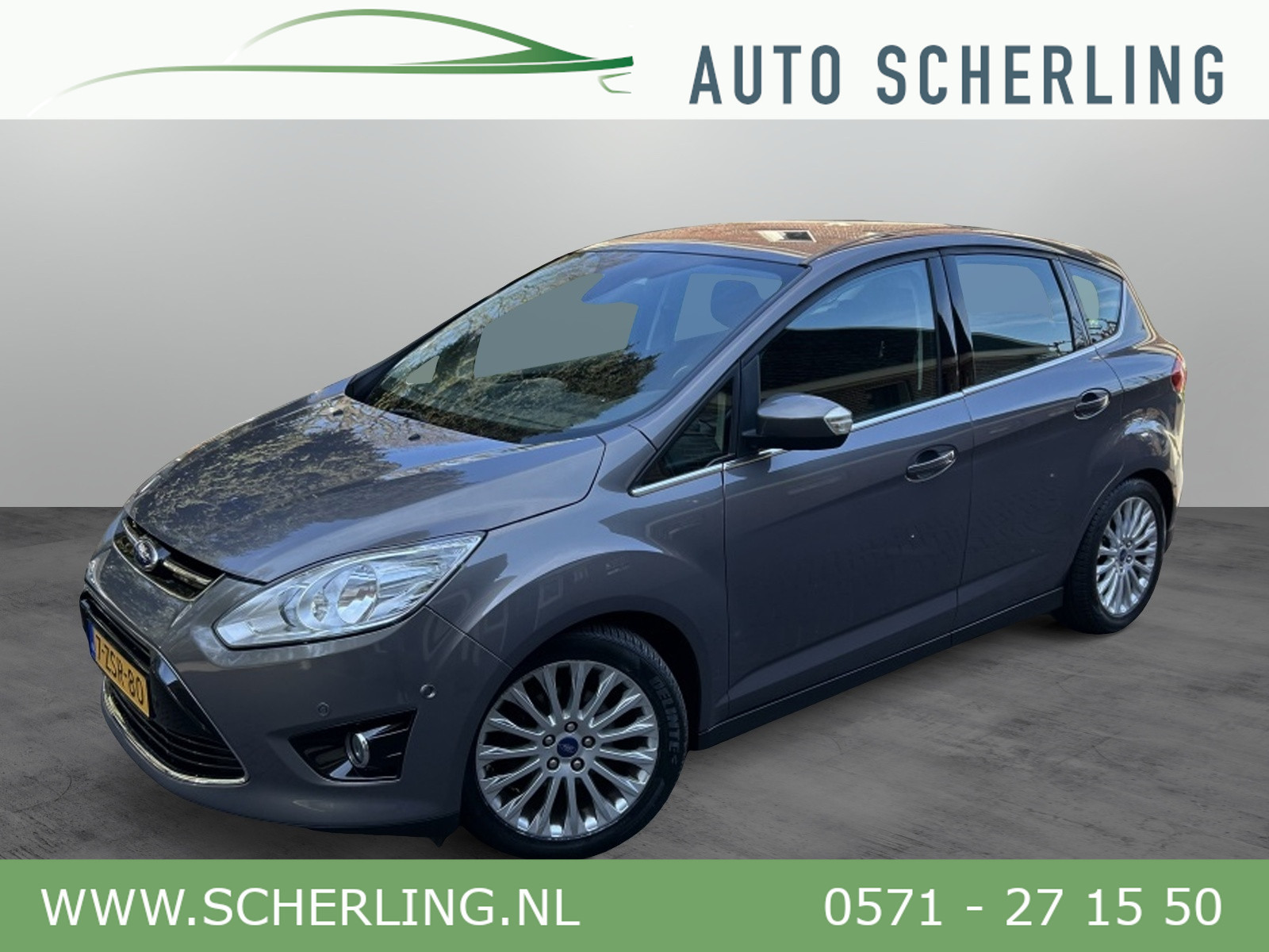 Ford C-max 1.0 125pk Edition Plus Camera, Navi, Trekhaak, 17" LMV 2015 - voorkant