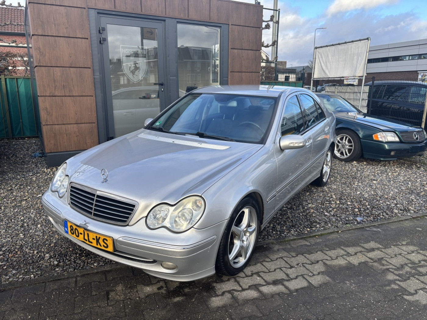 Mercedes-Benz C 180 Kompressor GERESERVEERD !!!!!!!!!!!!!! 2003 - voorkant