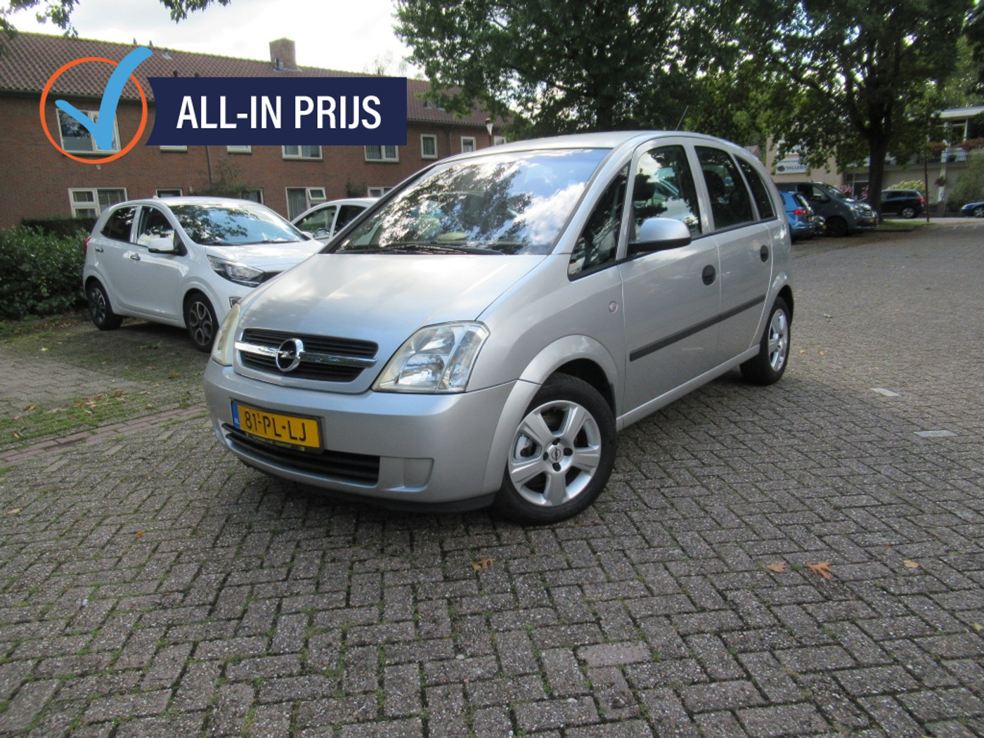 Opel Meriva-a 1.6-16V | NW Remmen+Beurt+APK | RIJKLAAR! | 2004 - voorkant