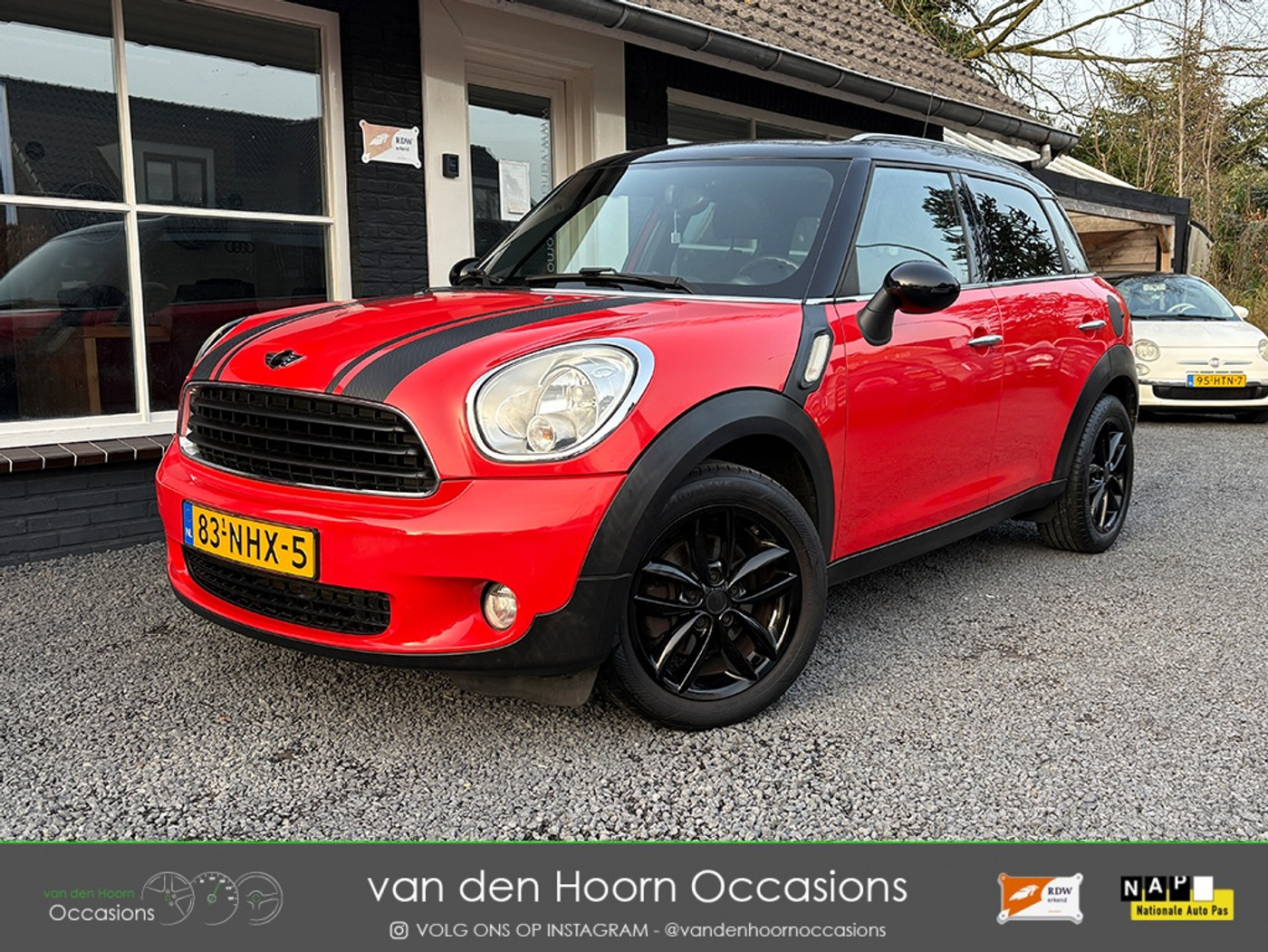 Mini Cooper Countryman 1.6 Cooper Chili OPEN DAKJES | CLIMA | HALFLEDER 2010 - voorkant