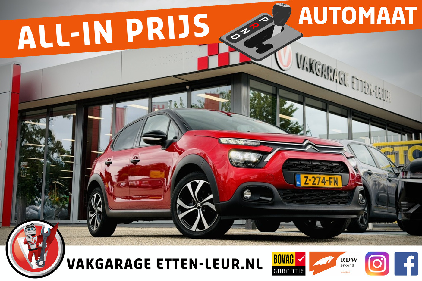 Citroen C3 1.2 ELLE | CAMERA |  STOELVERWARMING | CLIMA 2023 - voorkant