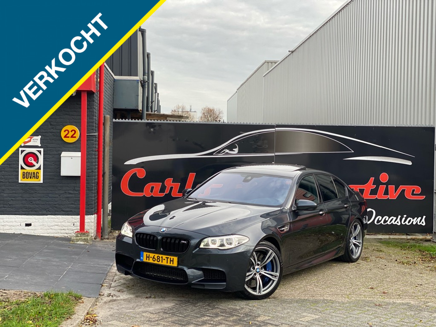 BMW M5 M5 Softclose/HeadUP/Dak/360Cam/HK VOLLLL! 2014 - voorkant