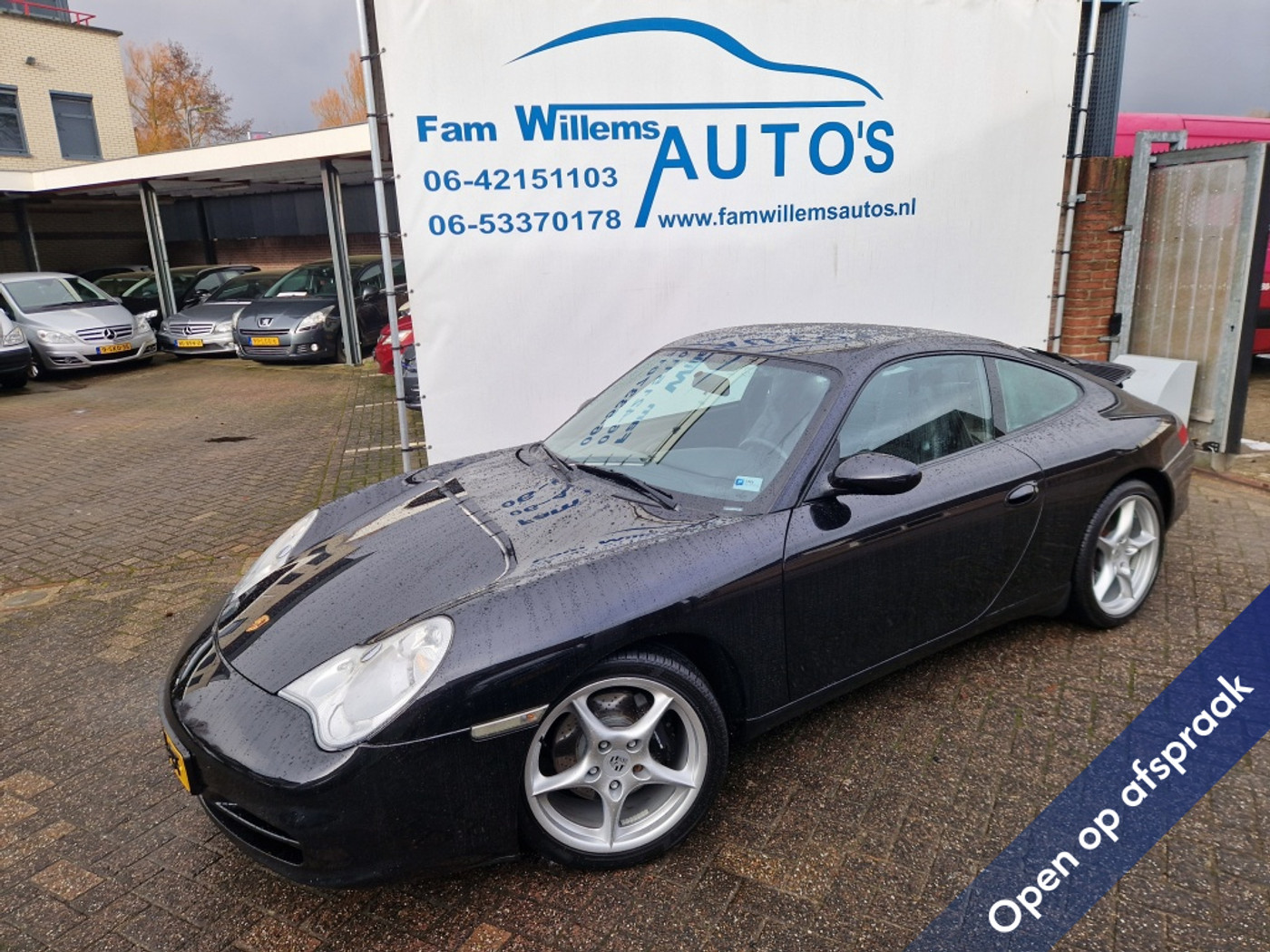 Porsche 911 Carrera 3.6 Coupé Carrera Schuifdak  Org NL NAP dealer onderhouden 2002 - voorkant