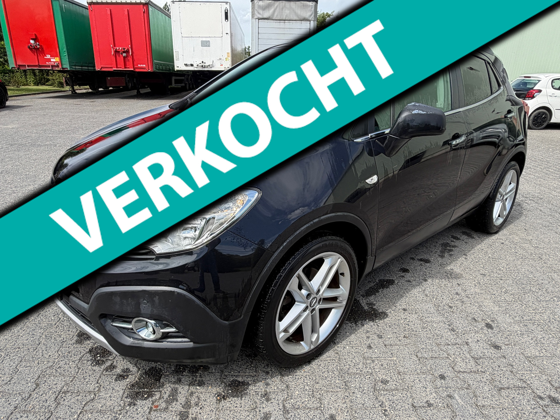 Opel Mokka 1.4 T Cosmo 4x4 Navigatie Trekhaak Lm Velgen 2013 - voorkant