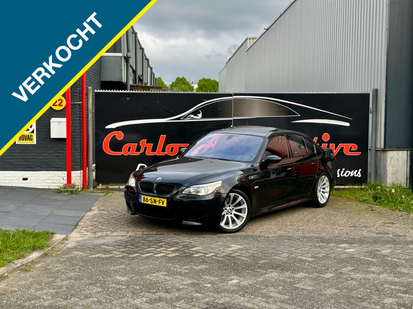 BMW M5 M5 SMG 507PK! HEADUP|DAK|ACTIVESEATS NAP! 2006 - voorkant