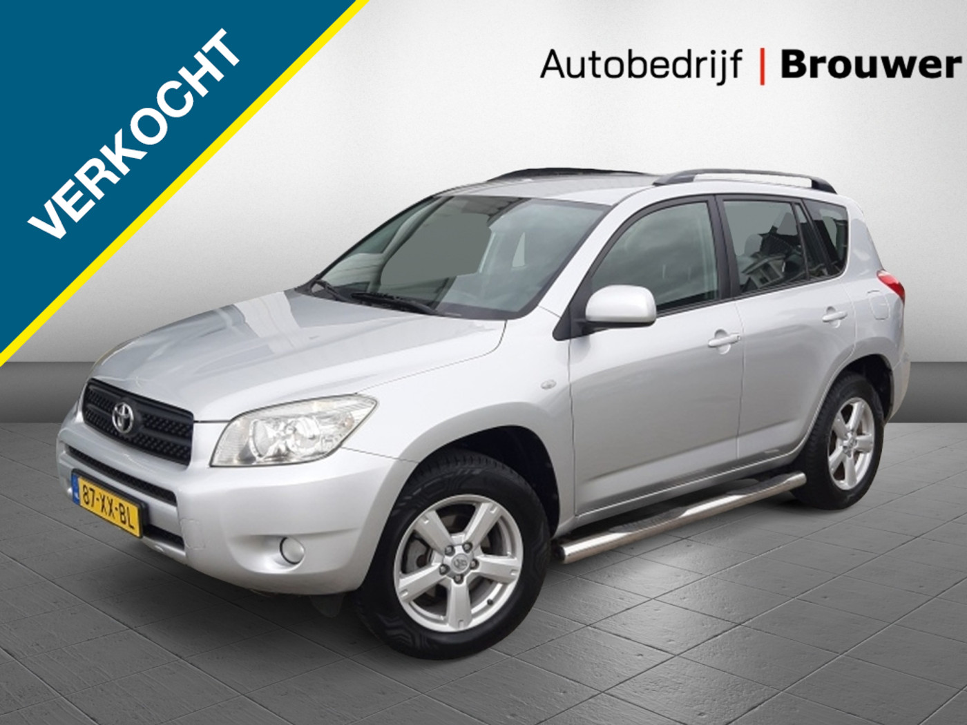Toyota Toyota Rav4 2.0 VVTi Linea Sol 4WD Trekhaak/Cruise-control 2007 - voorkant