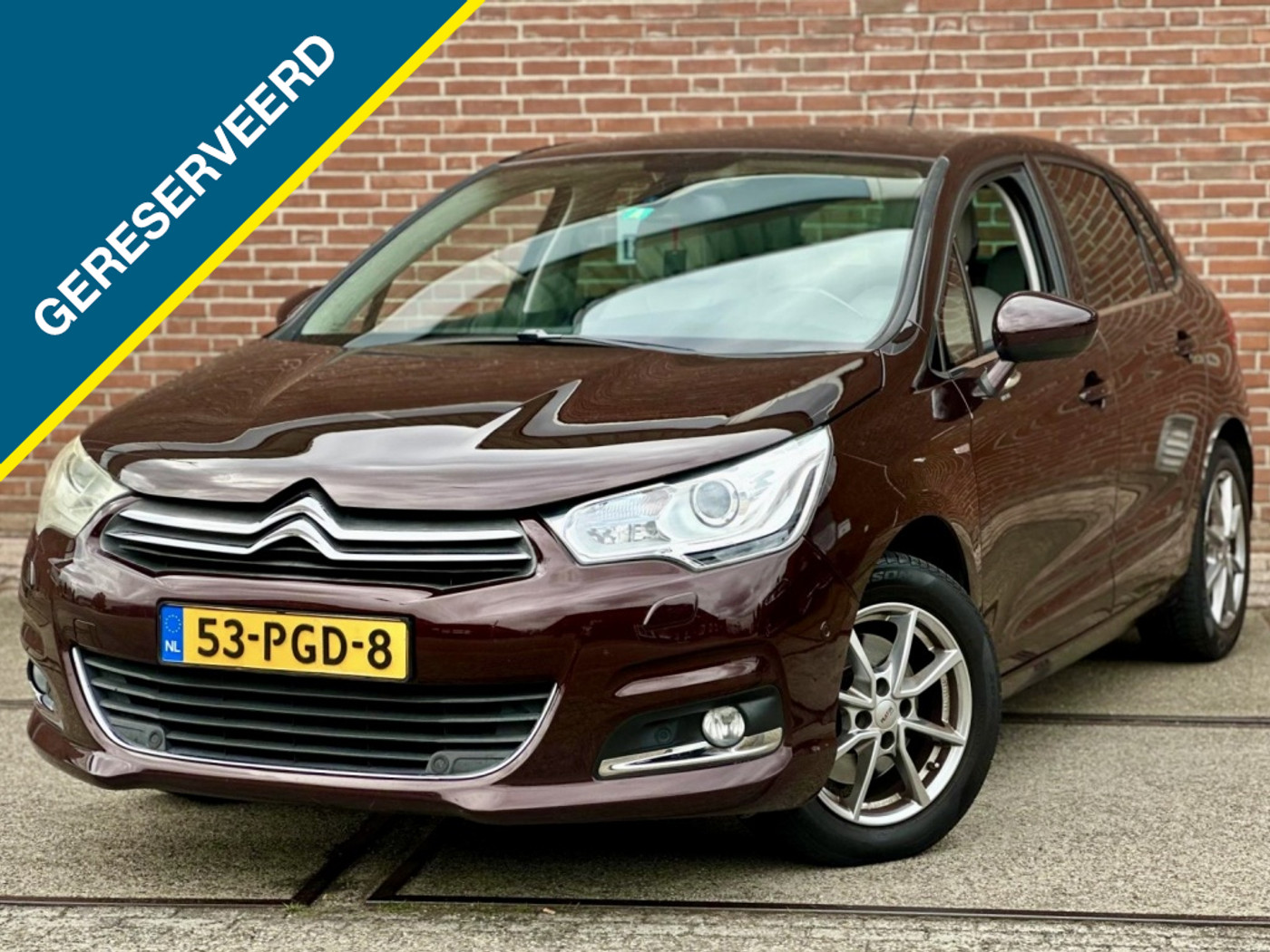 Citroen C4 1.6 THP ExclusiveEGS 2011 - voorkant