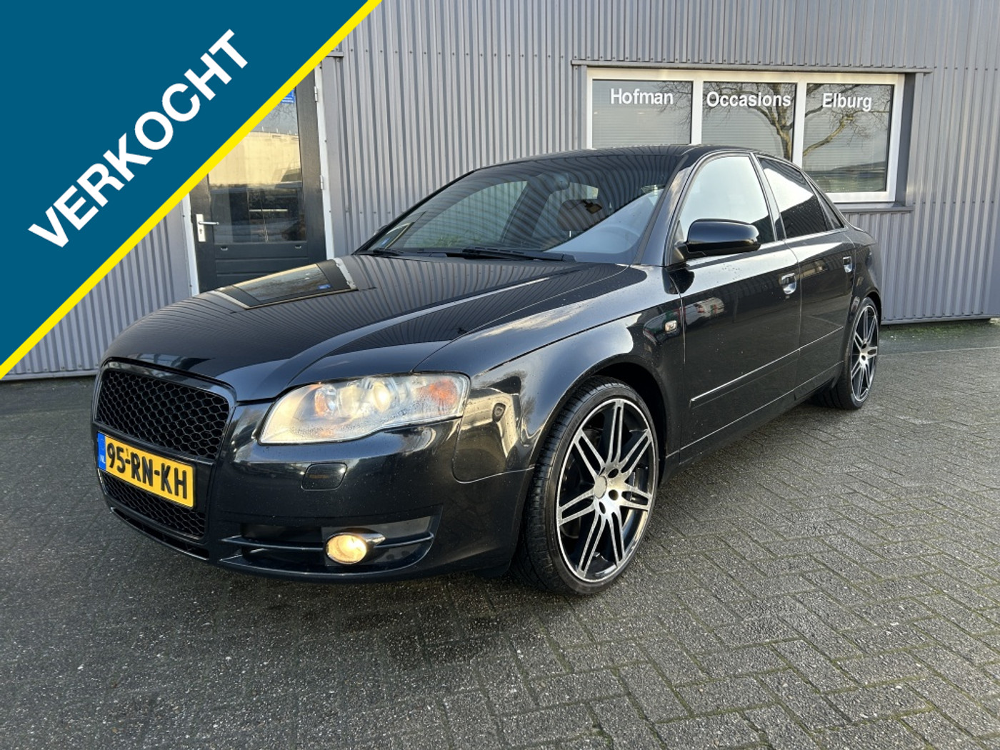 Audi Audi A4 2.0 TFSI Quattro 250PK Pro Line Leer 19''LMV APK! 2005 - voorkant