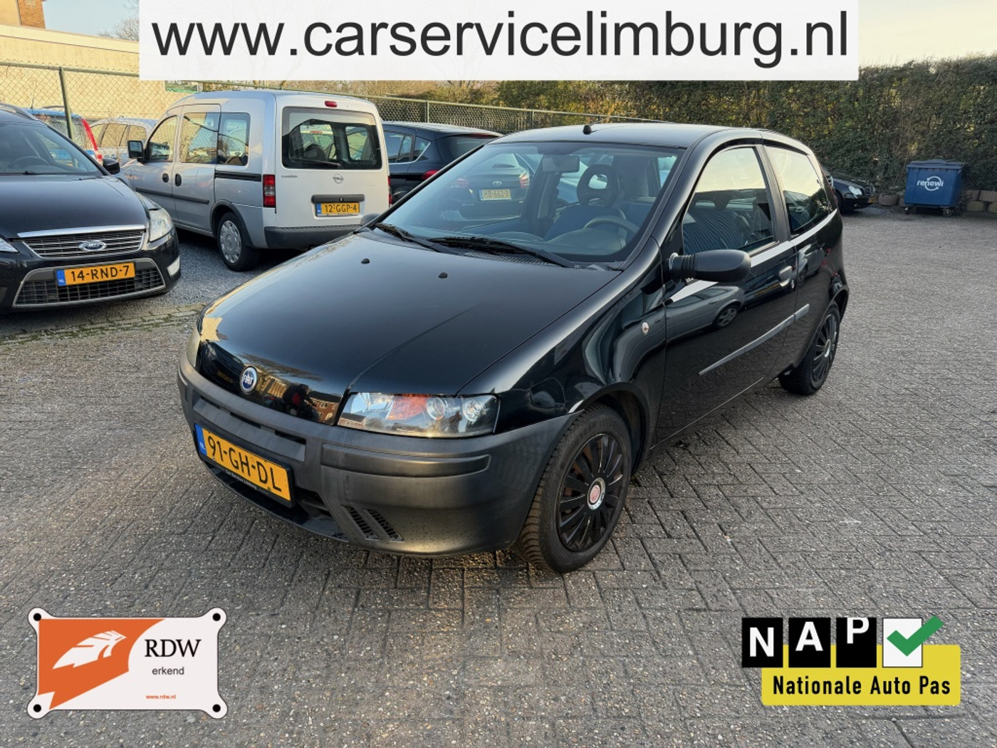 Fiat Punto 1.2 S 2000 - voorkant