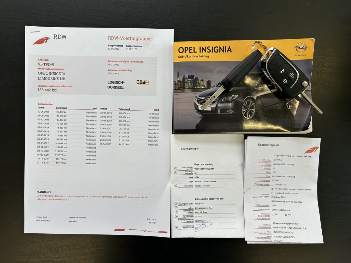 Foto van Opel Insignia Limousine NB