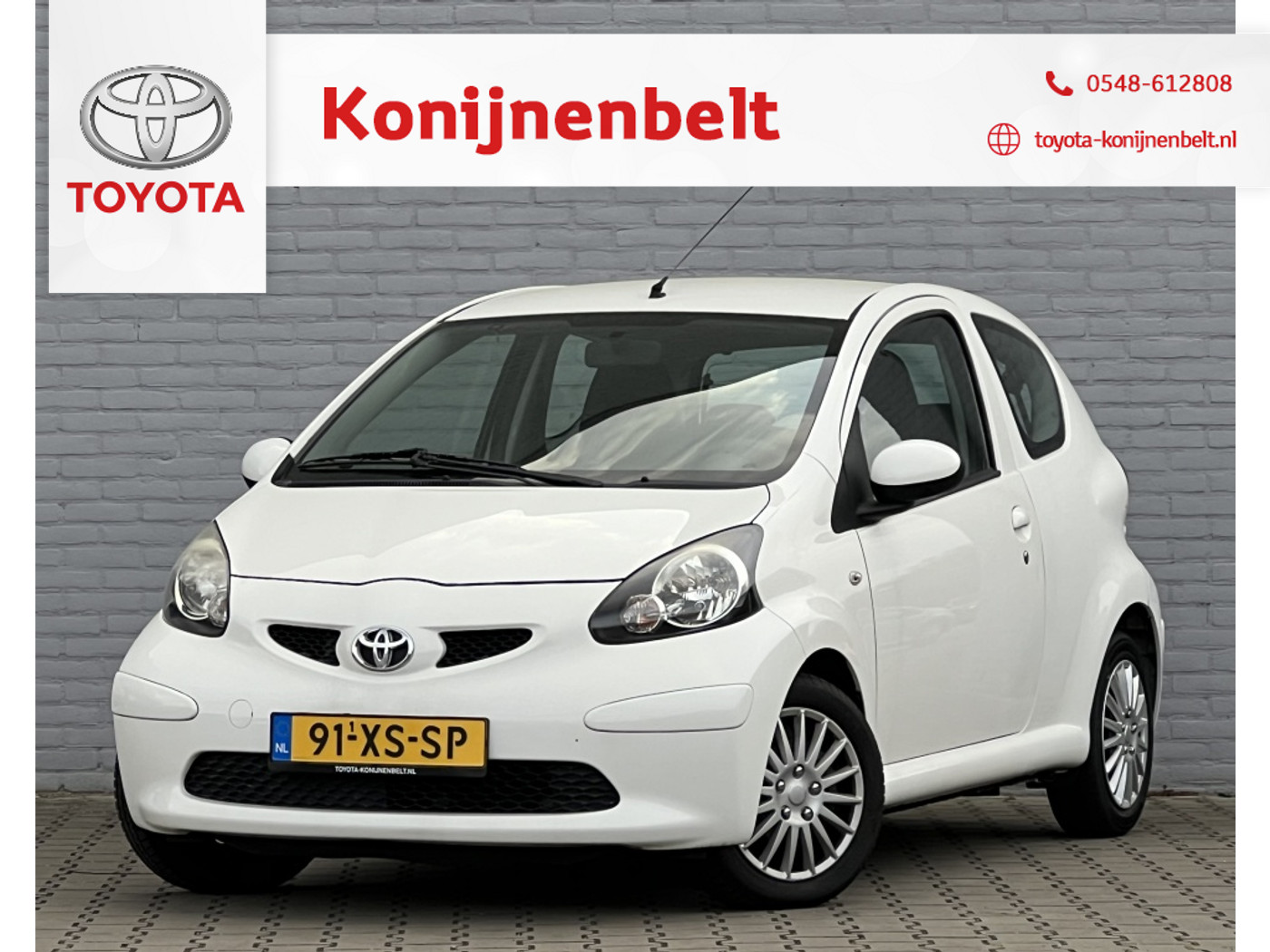 Toyota Toyota Aygo 1.0-12V + 3-deurs | Airco | NL auto | Eerste Eigenaar | CPV 2007 - voorkant