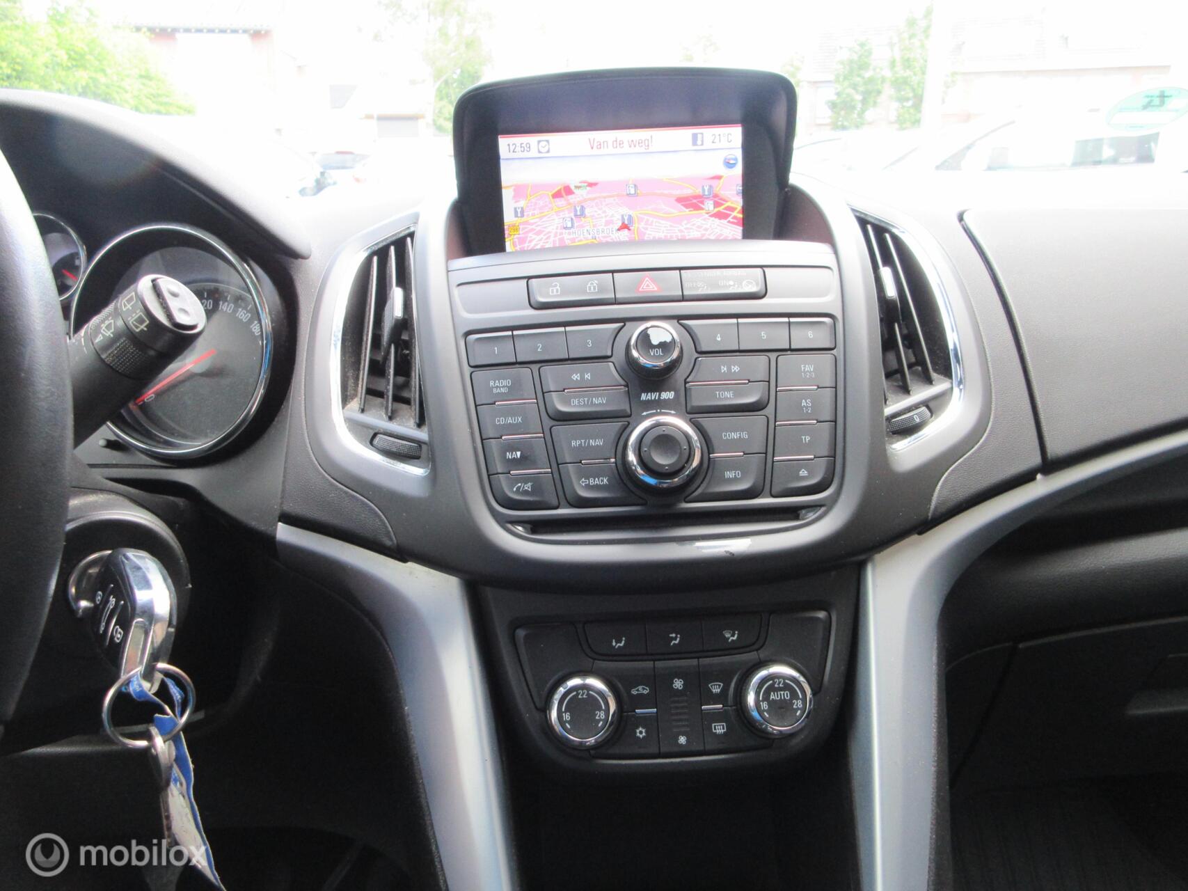 Foto van Opel Zafira Tourer