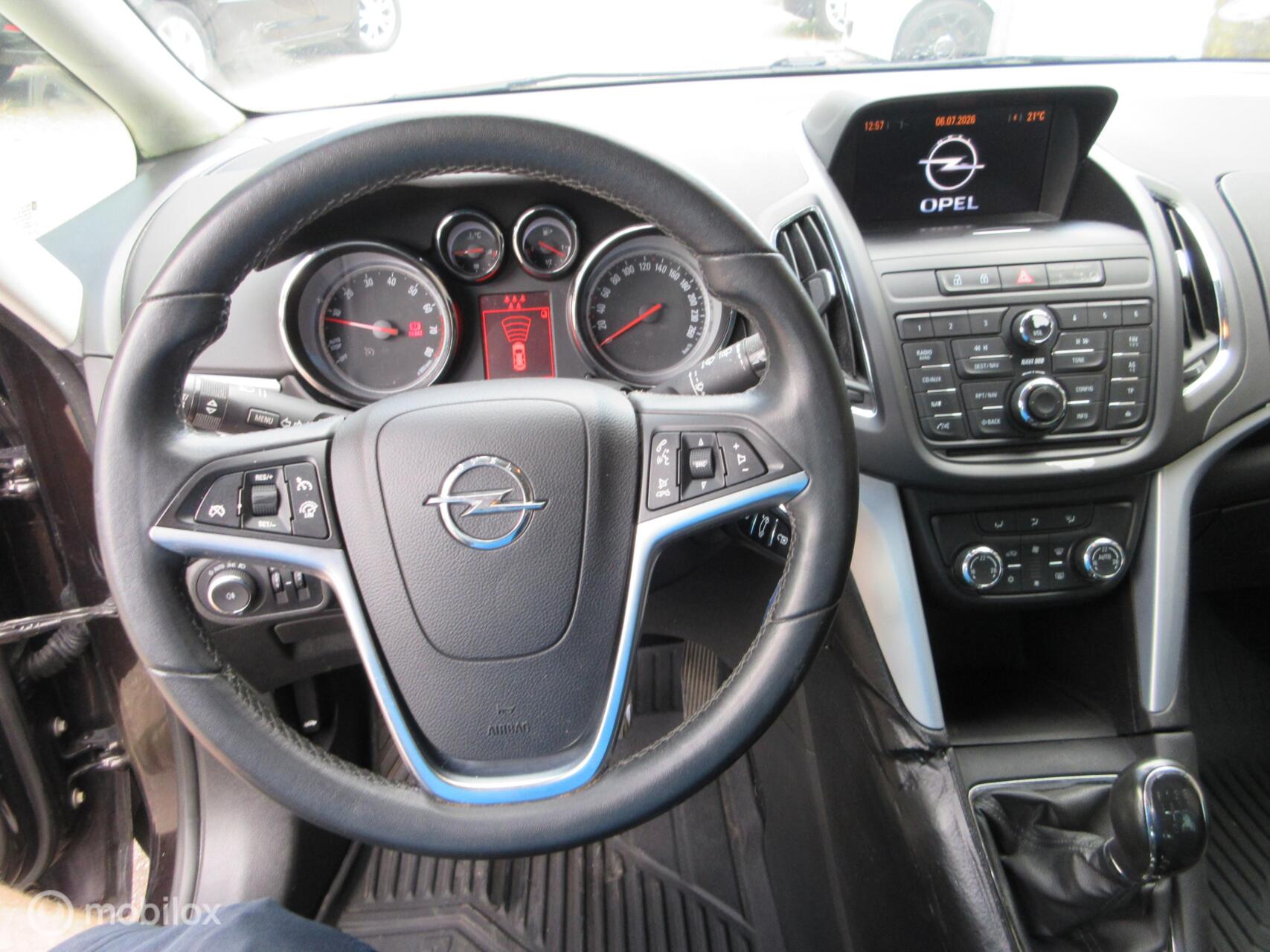 Foto van Opel Zafira Tourer