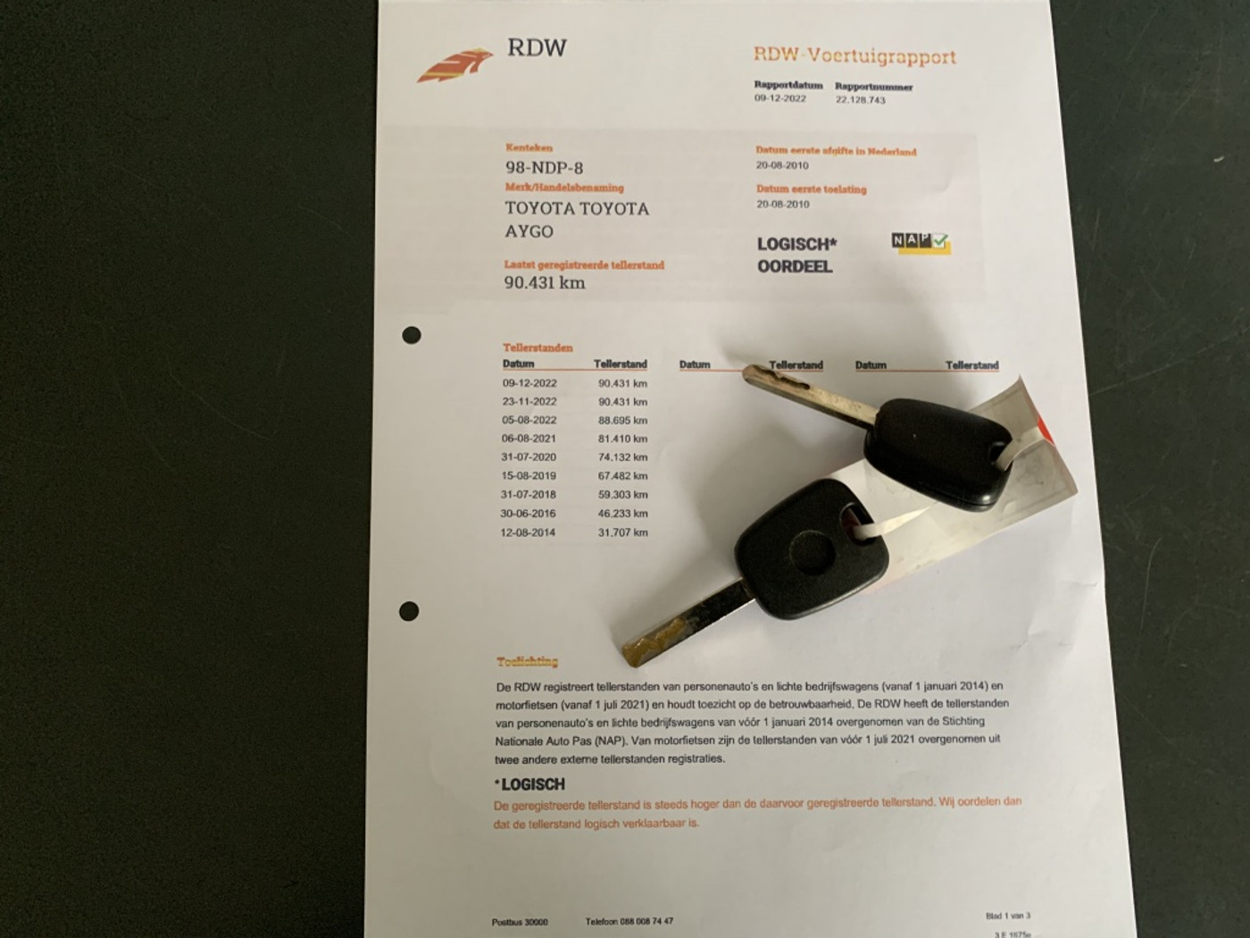 Foto van Toyota Toyota Aygo